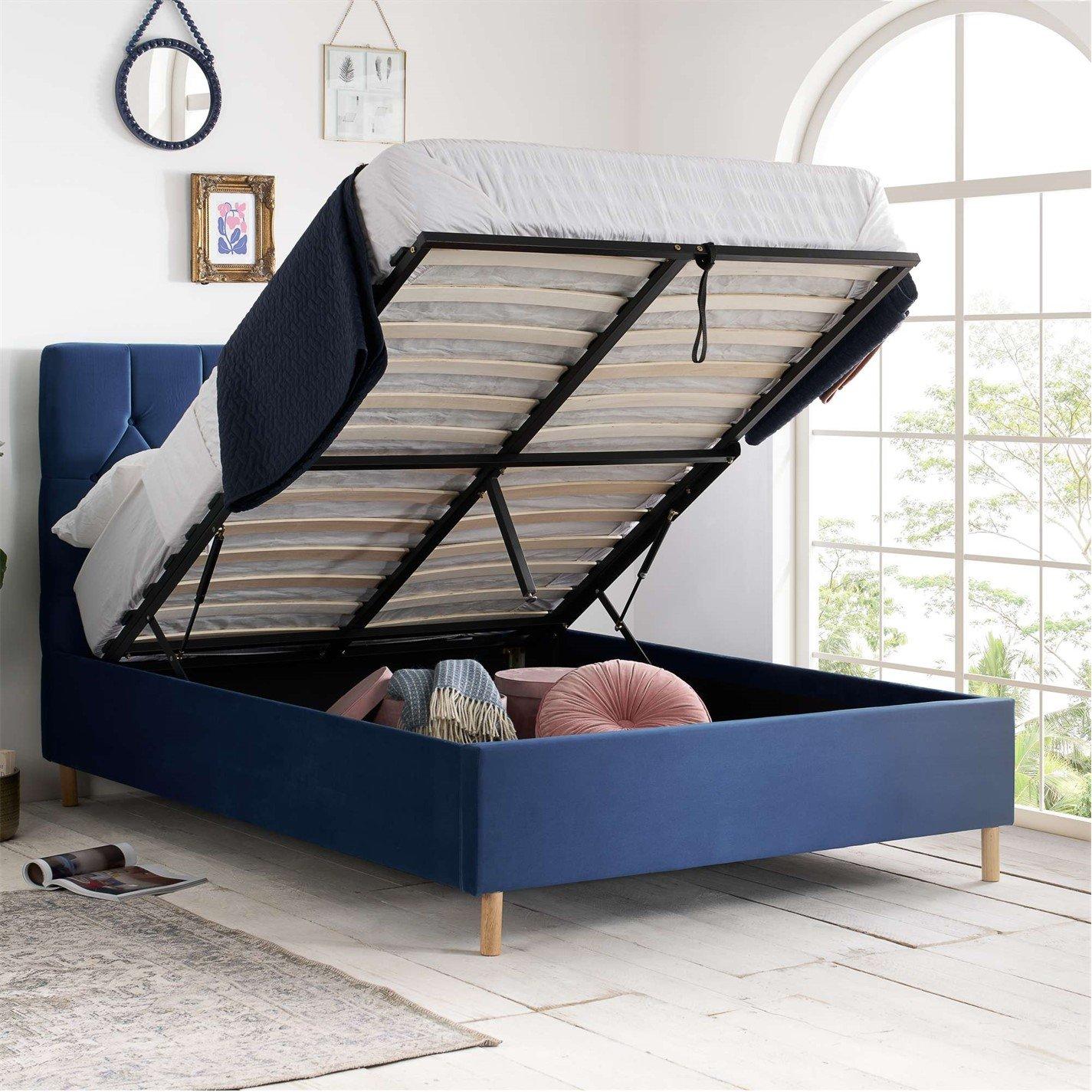 Blue - Birlea - Loxley Ottoman Bed - 2