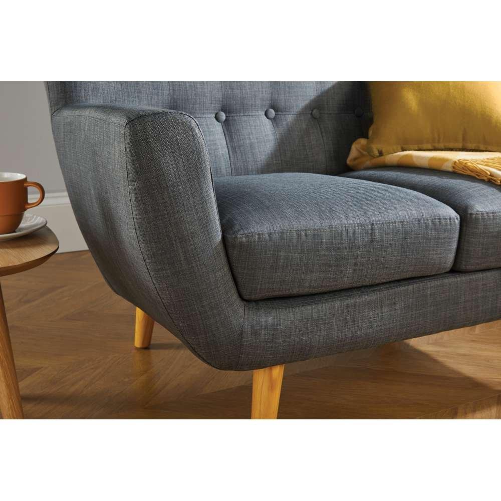 Grey - Birlea - Loft 2 Seater Sofa - 2