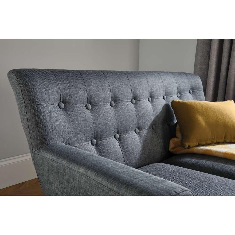 Grey - Birlea - Loft 2 Seater Sofa - 5
