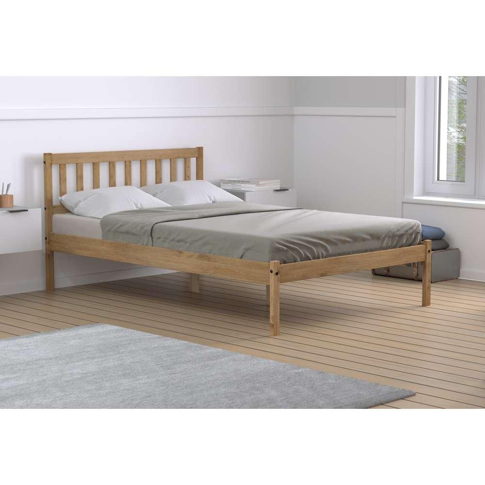 Birlea  Lisbon Wooden Bed - Pine - Sm. Double