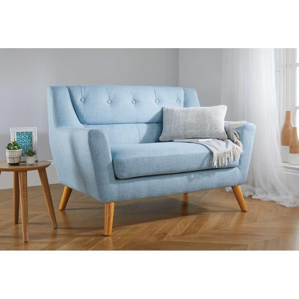 Duck Egg Blue - Birlea - Lambeth 2 Seater Sofa - 1