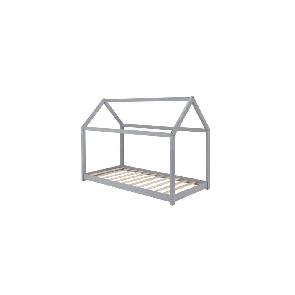 Grey - Birlea - Childrens House Bed - 3