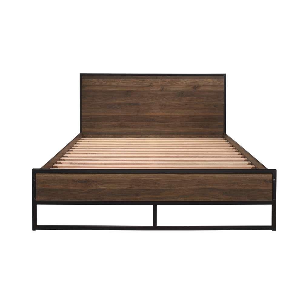 Walnut - Birlea - Houston Small Double Bed - 4