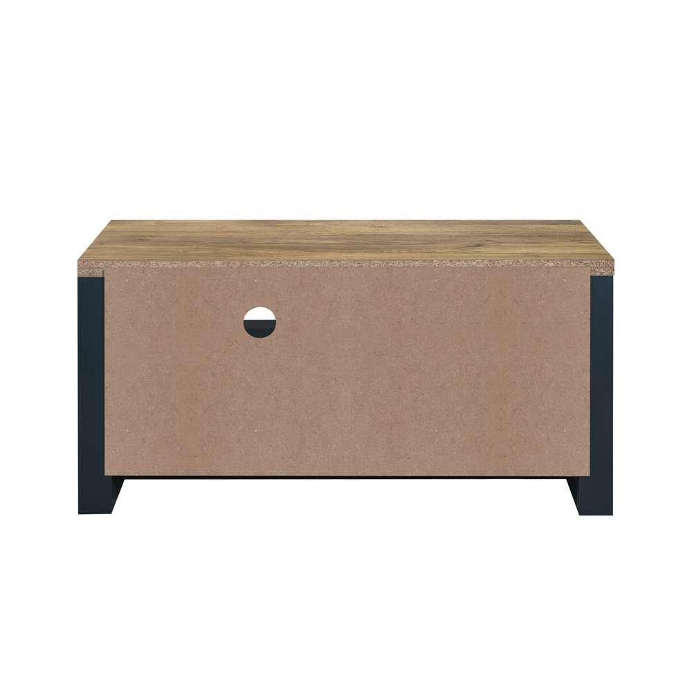 Navy Blue & Oak - Birlea - Highgate Small TV Unit - 3