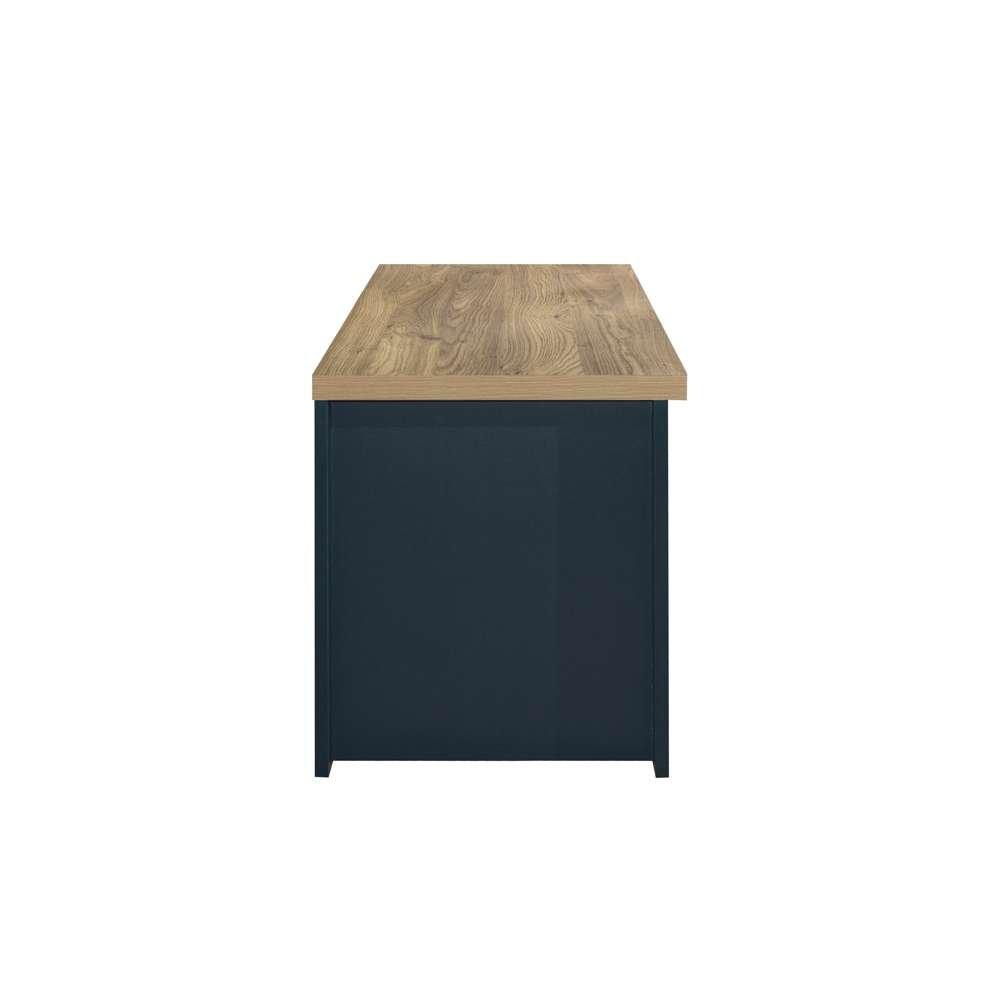Navy Blue & Oak - Birlea - Highgate Small TV Unit - 5