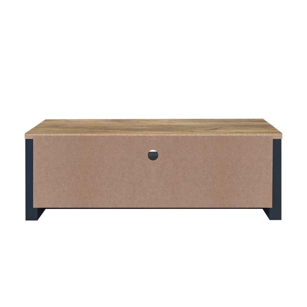 Navy Blue & Oak - Birlea - Highgate Large TV Unit - 5