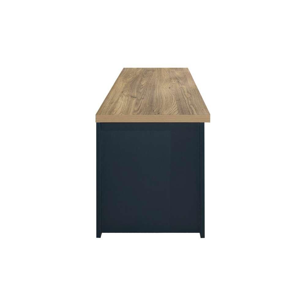 Navy Blue & Oak - Birlea - Highgate Large TV Unit - 6