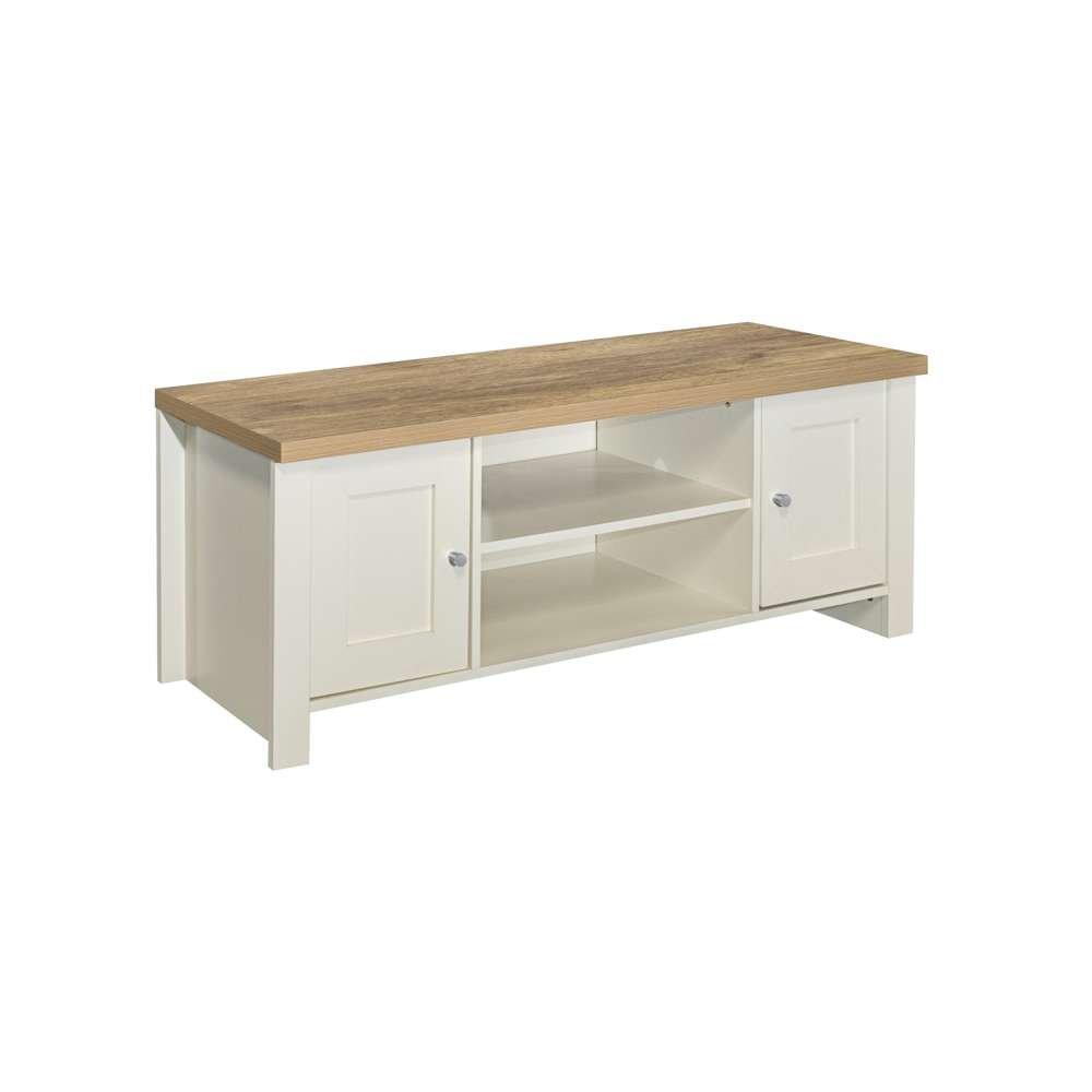 Cream & Oak - Birlea - Highgate Large TV Unit - 3