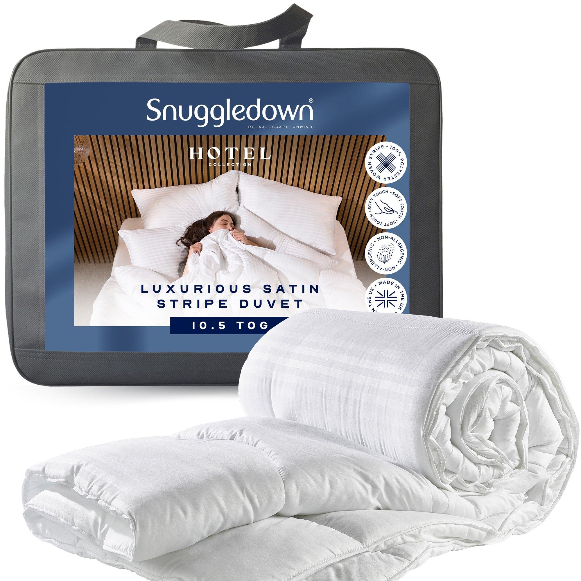 White - Snuggledown - Luxuriously Soft & Cosy Duvet 10.5 Tog - 11