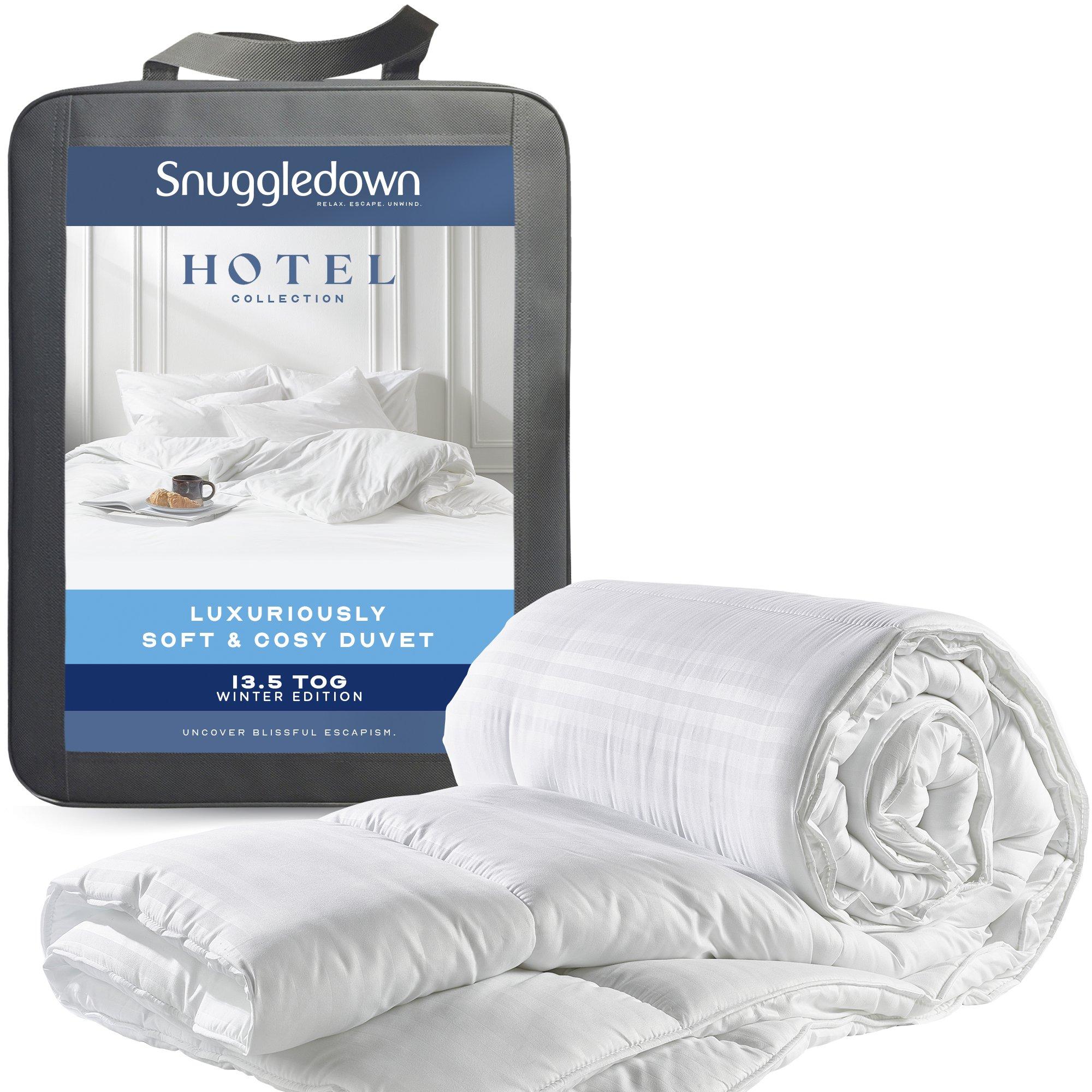 Snuggledown  Luxurious Hotel 13.5 Tog Duvet - White - Single