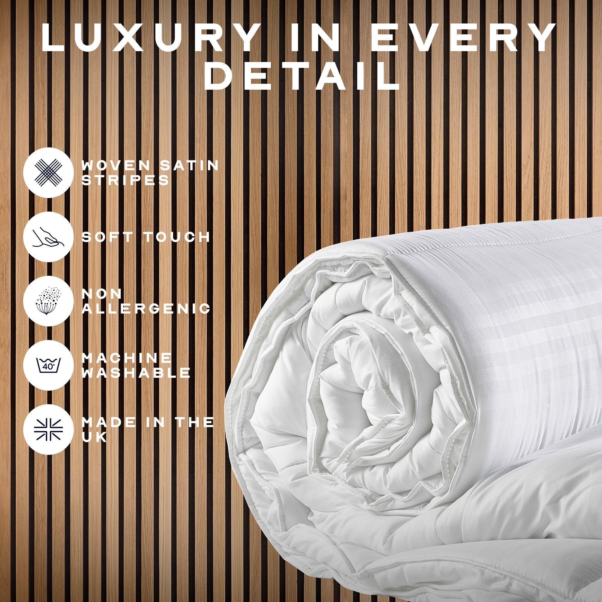 White - Snuggledown - Luxurious Hotel 13.5 tog Duvet - 9