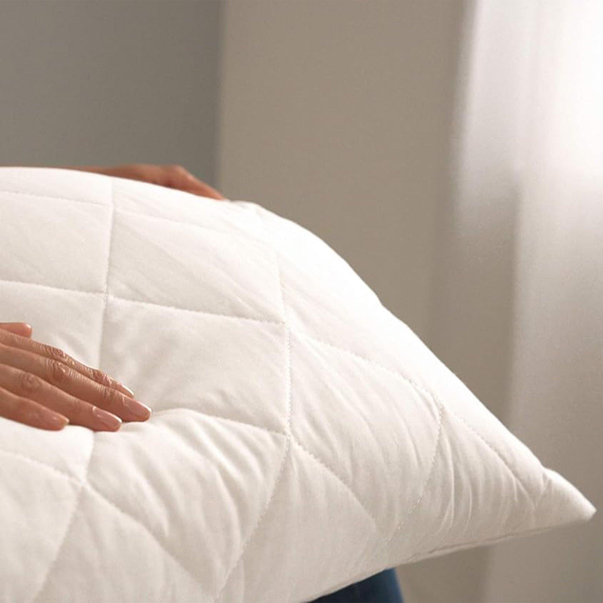 White - Slumberdown - Anti Allergy Pillow Protector - 4