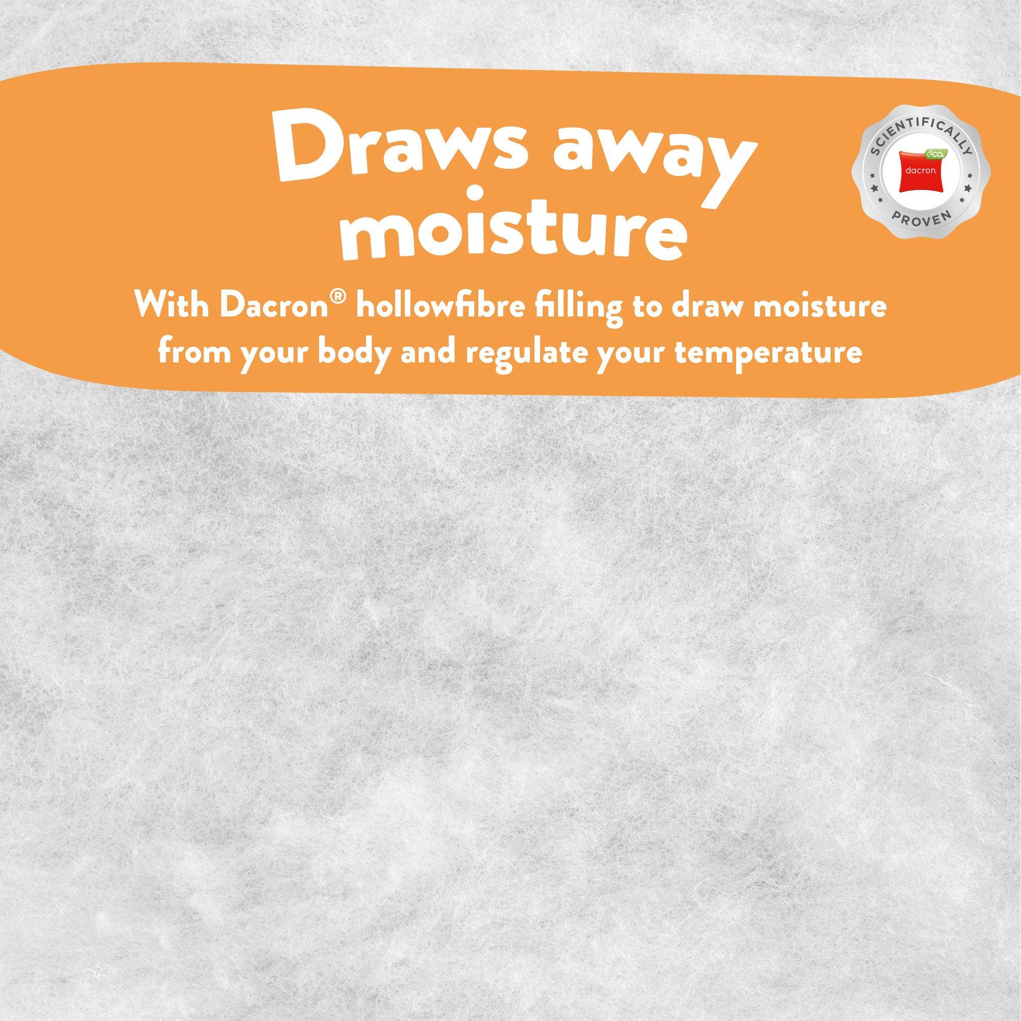 White - Slumberdown - Climate Control Mattress Topper - 7