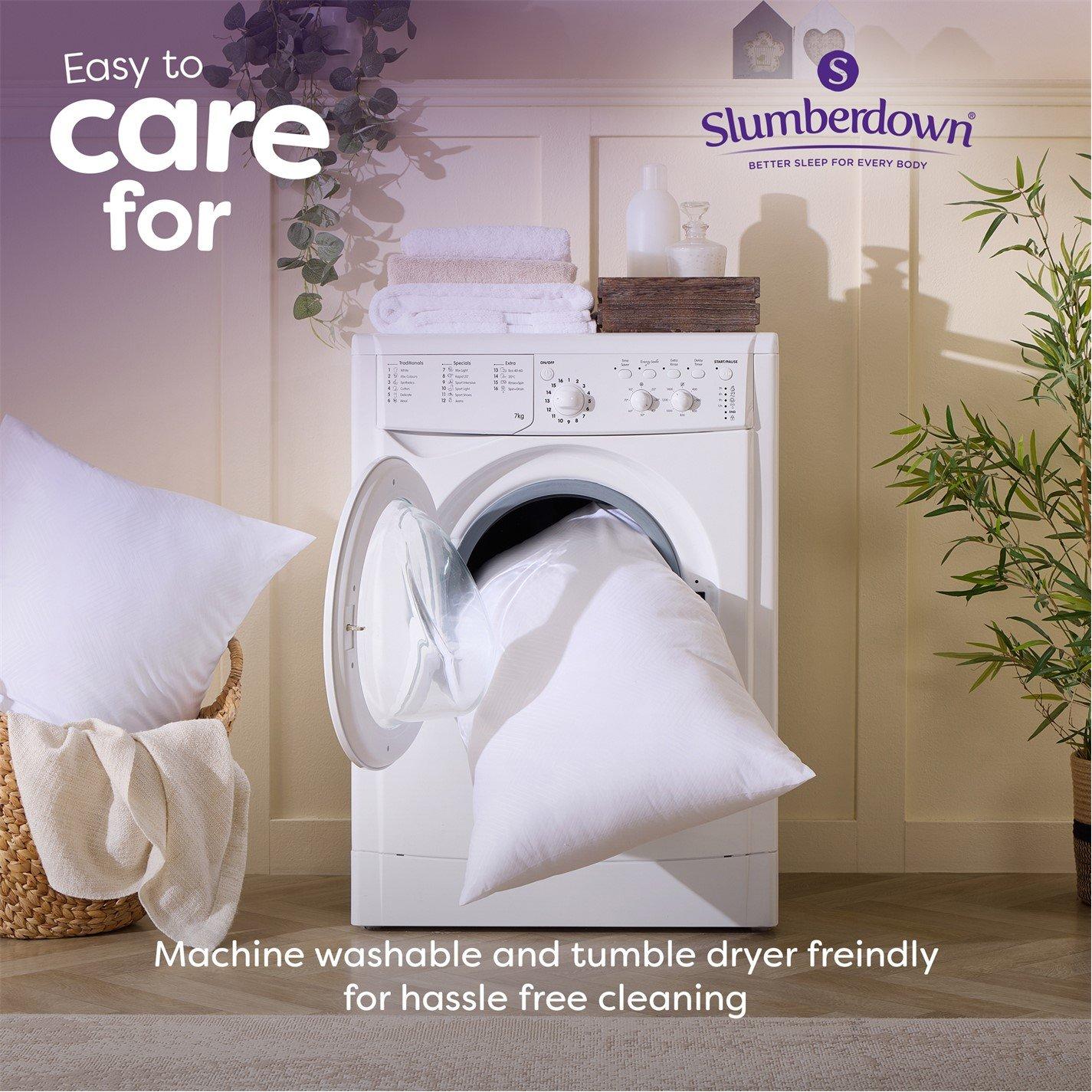 White - Slumberdown - Super Support Firm Support Pillow - 7