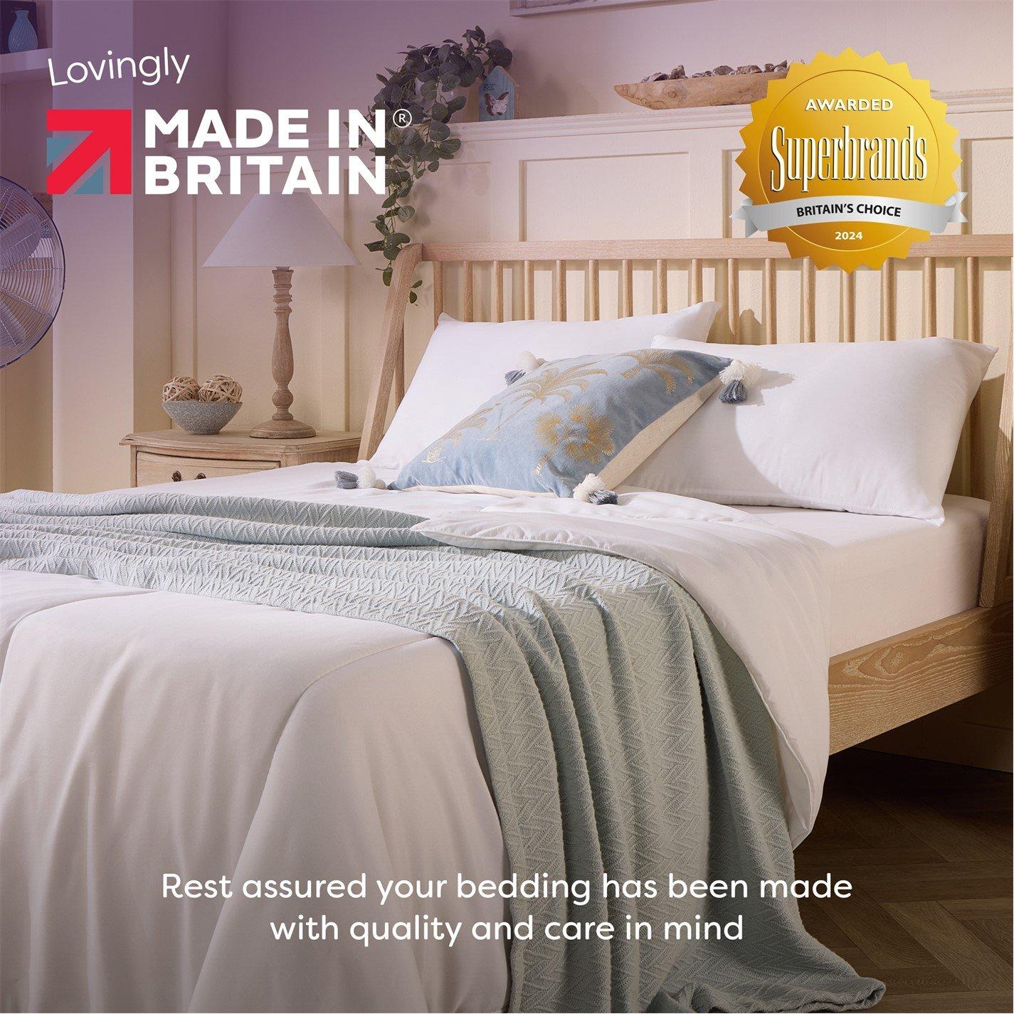 White - Slumberdown - Cool Summer Nights Firm Pillow - 9