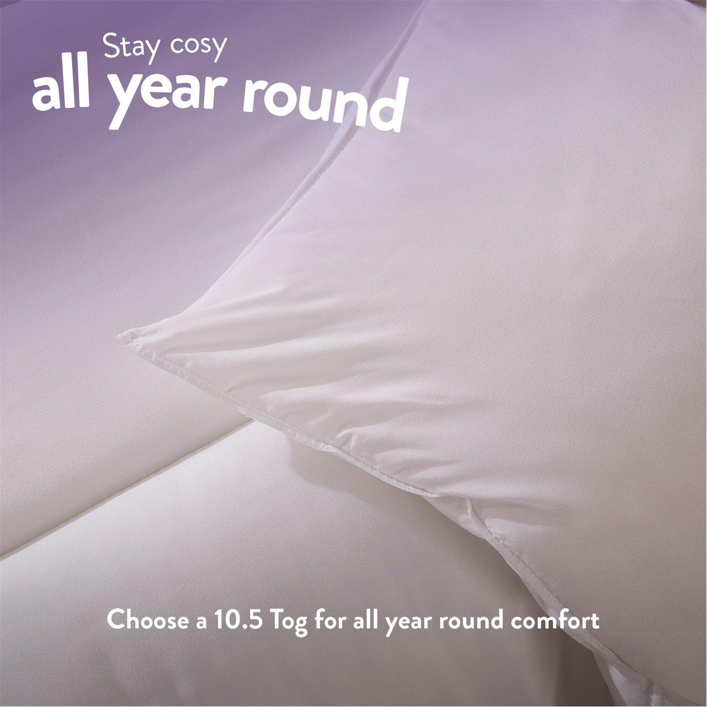 White - Slumberdown - Cosy Nights 10.5 Duvet - 3