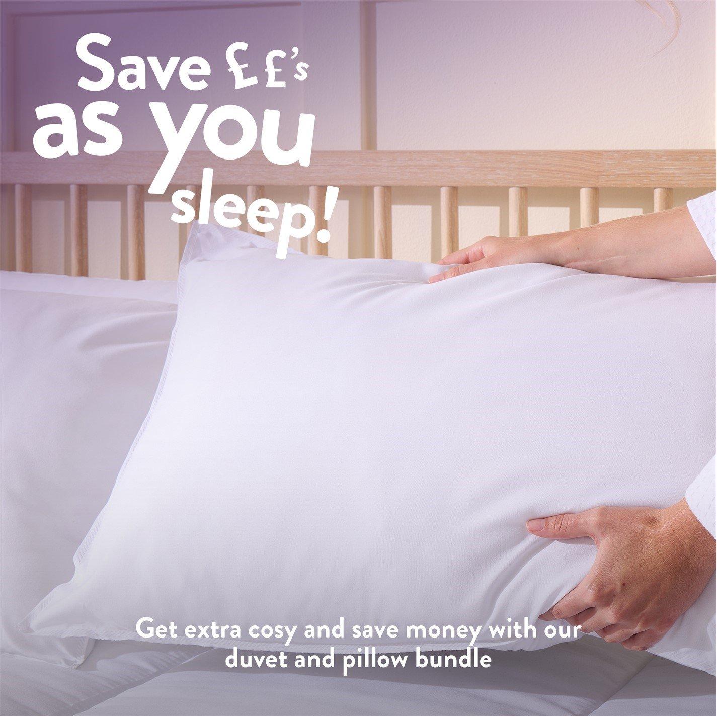 White - Slumberdown - Cosy Nights 10.5 Duvet - 9