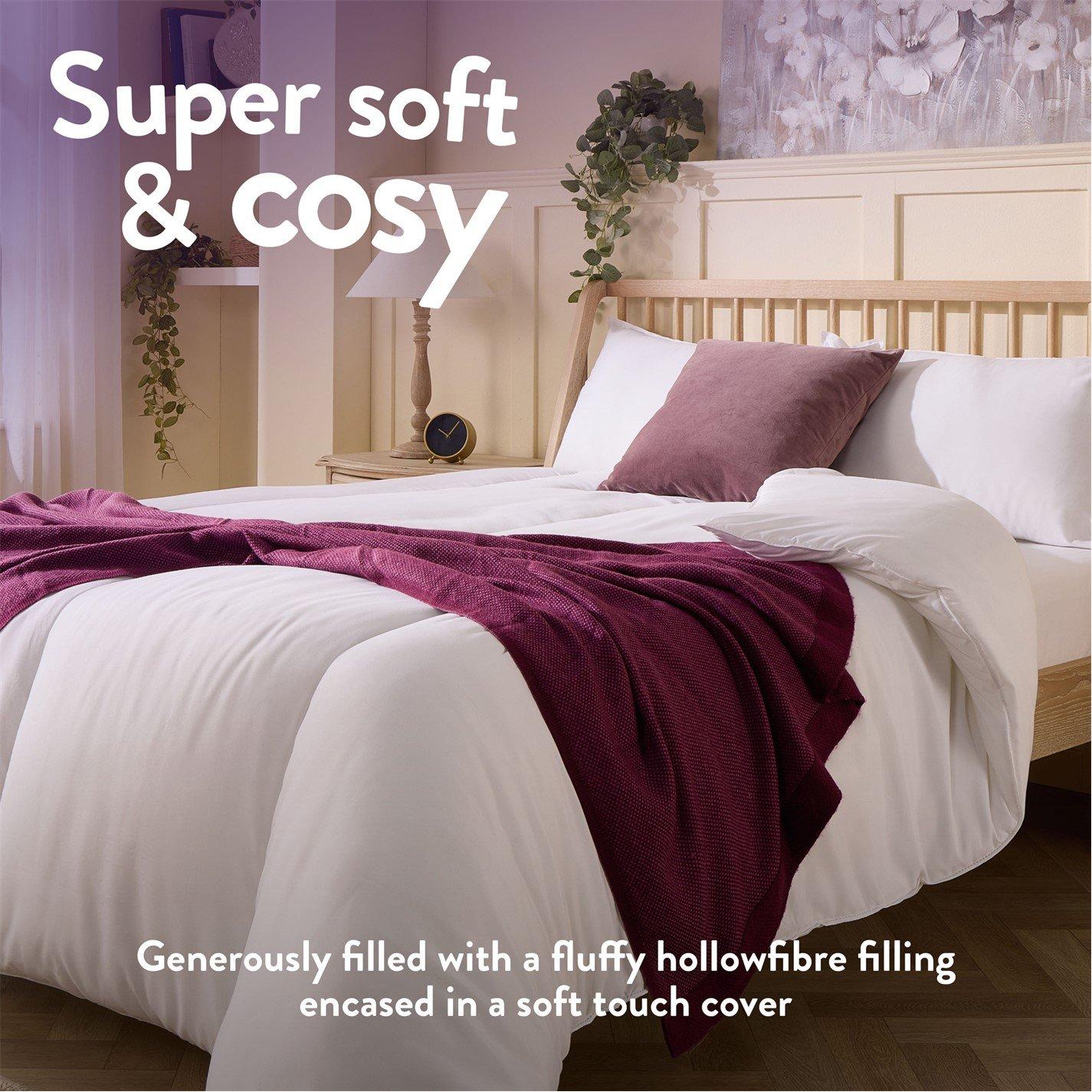 White - Slumberdown - Feels Like Down 10.5 Duvet - 4