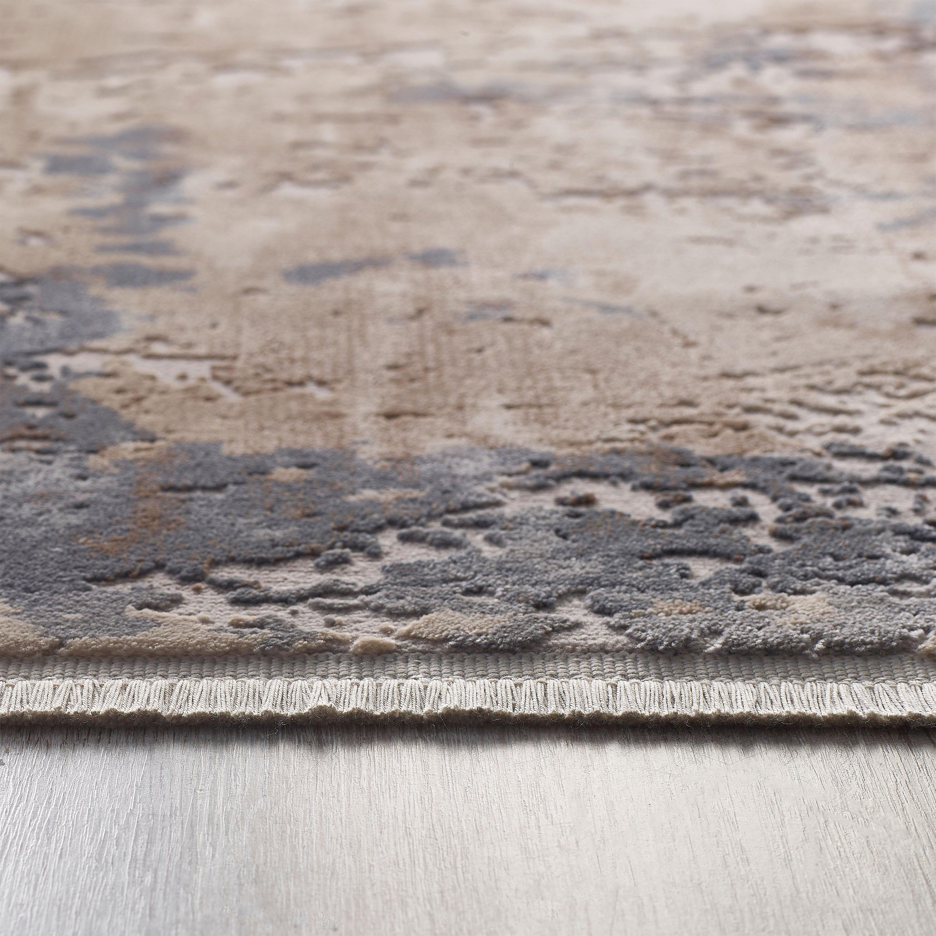 Blue - Origins - Cosimo Distressed Rug Blue/Grey 120x170 - 5