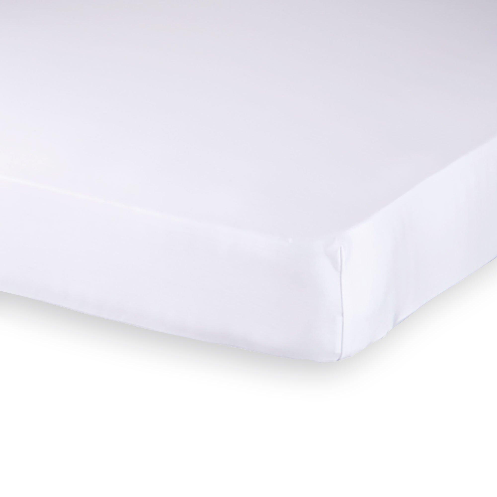 White - Clair De Lune - Clair de Lune Cot/Cot Bed Mattress Protector - 1