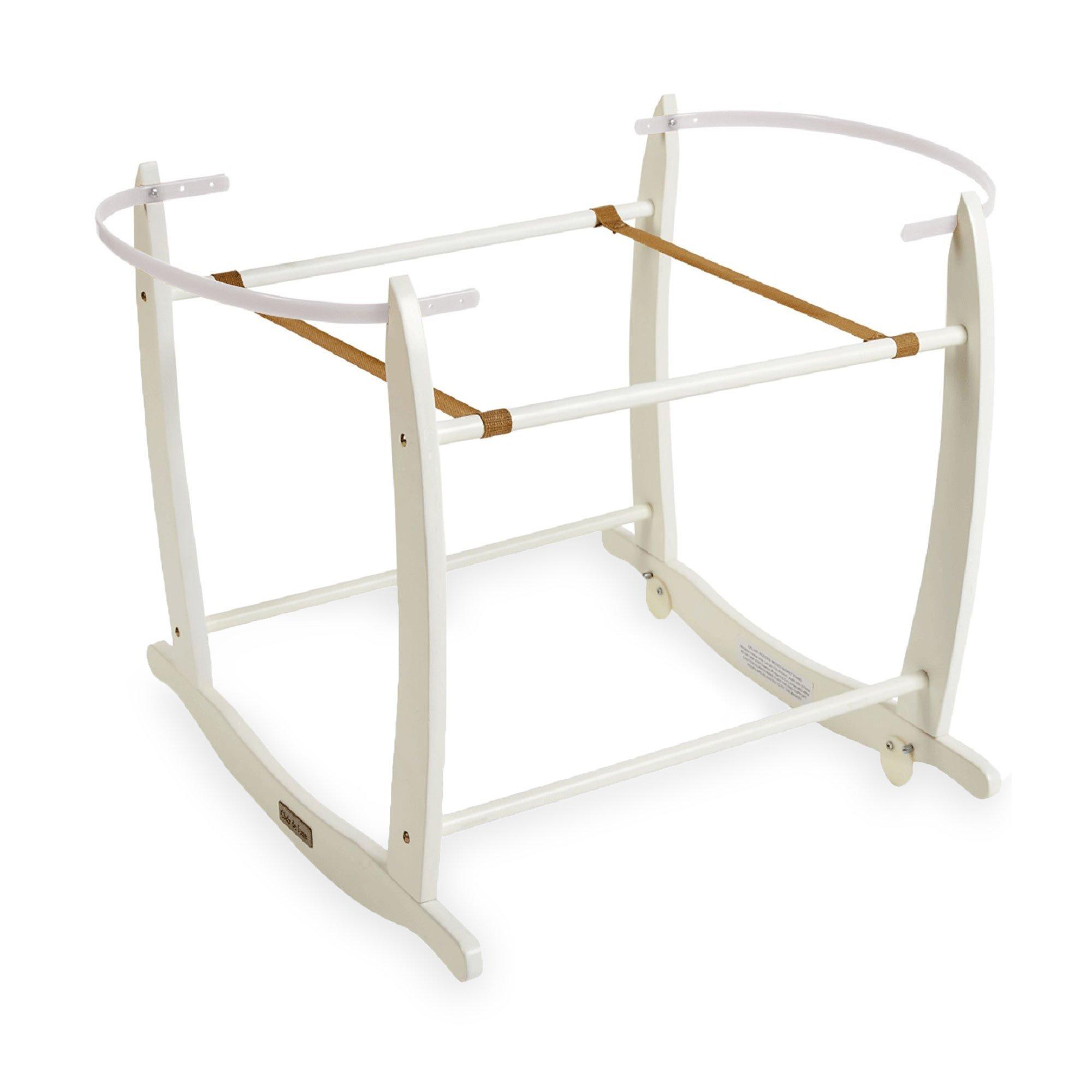 Clair de Lune Deluxe Rocking Moses Basket Stand