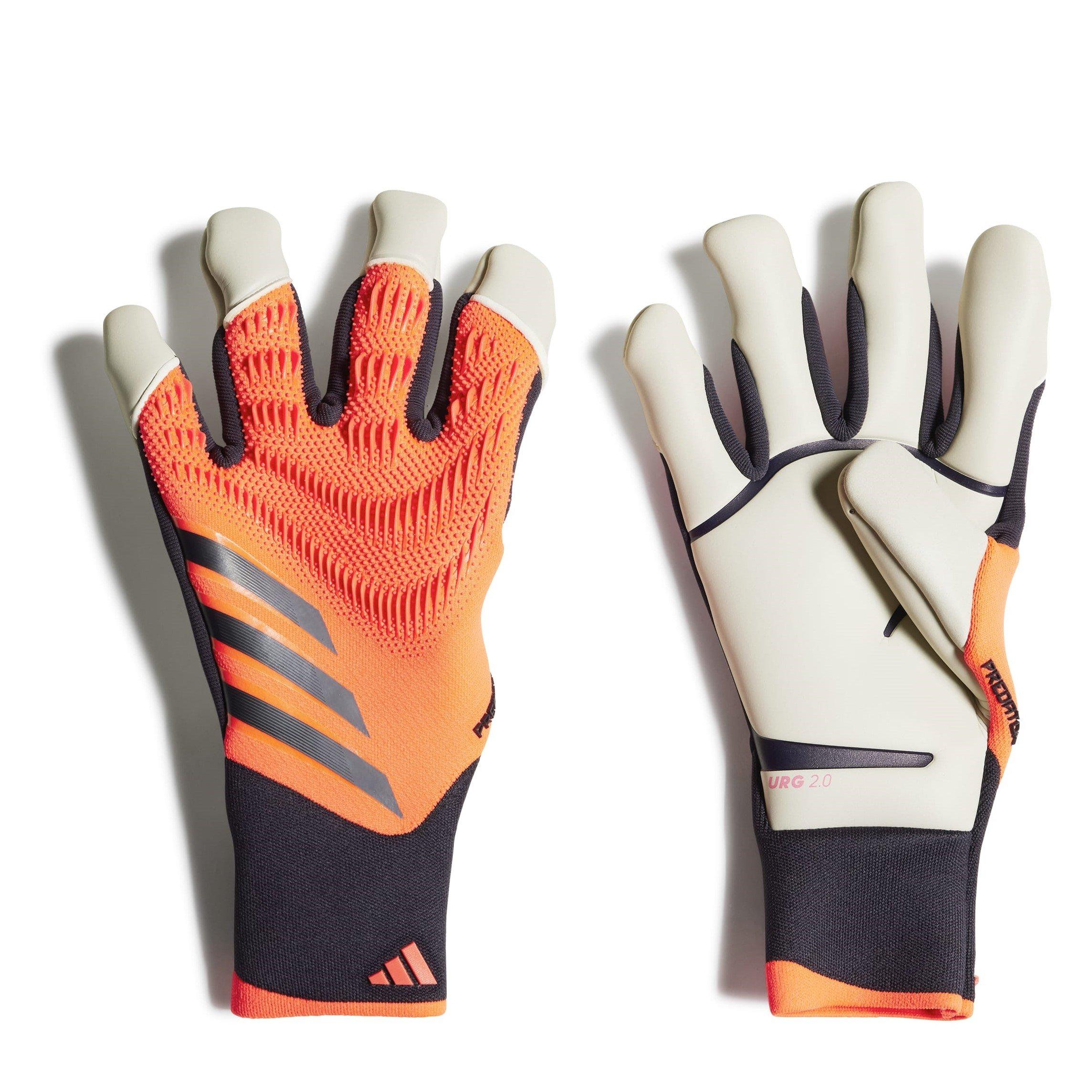 Adidas fashion goalkeeper gloves red