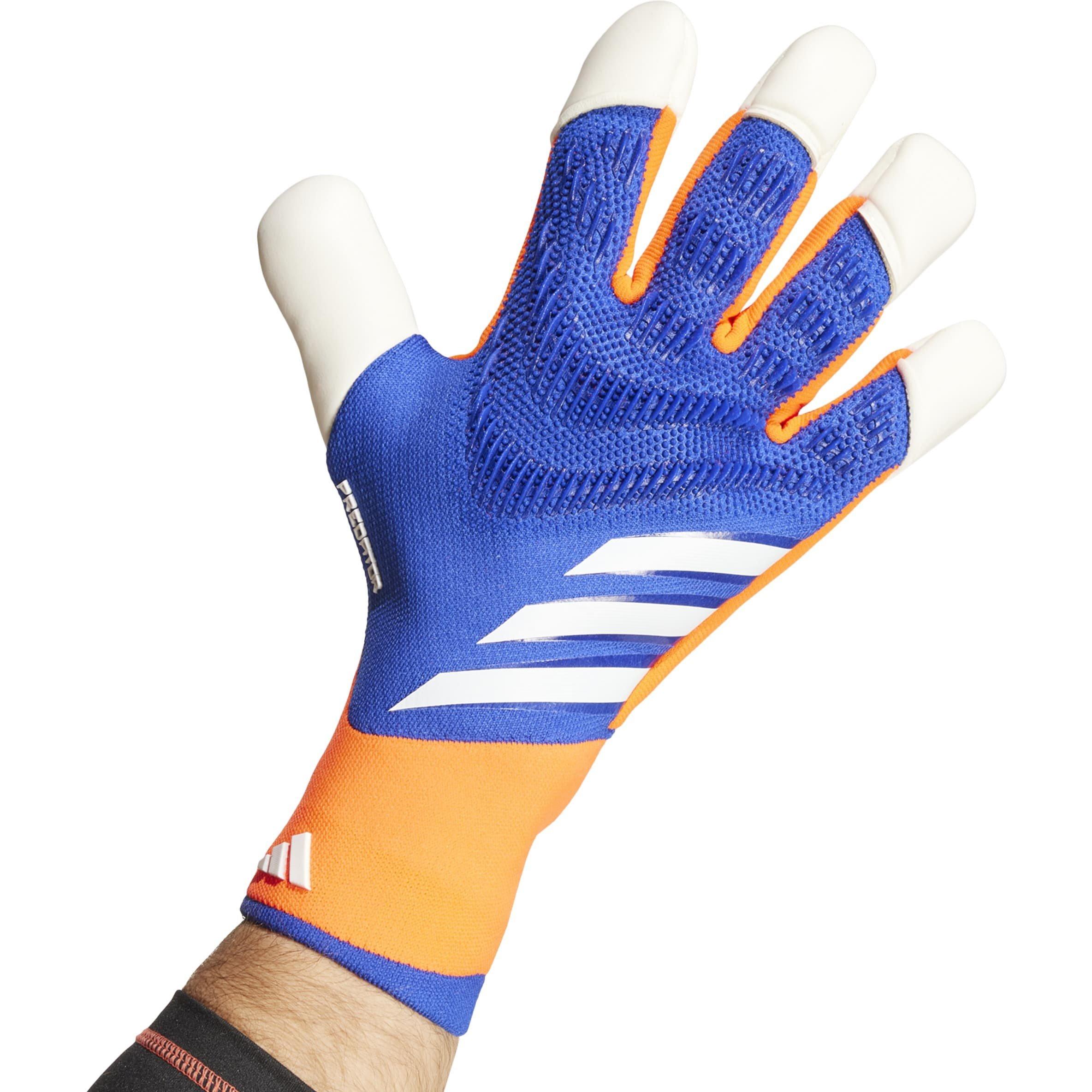 Blue/Red/White - adidas - Predator Pro Hybrid Goalkeeper Gloves Adults - 2