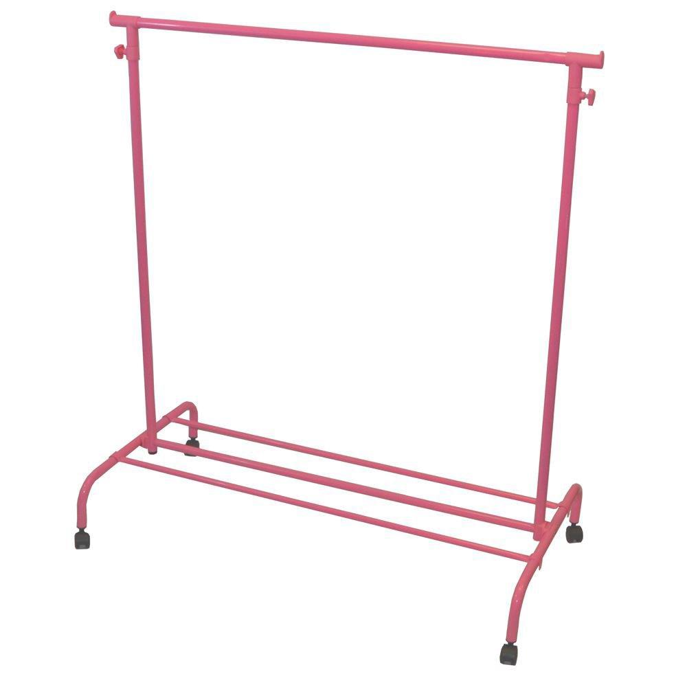 Pink - Lassic - Home Vida Single Garment Rack - 8