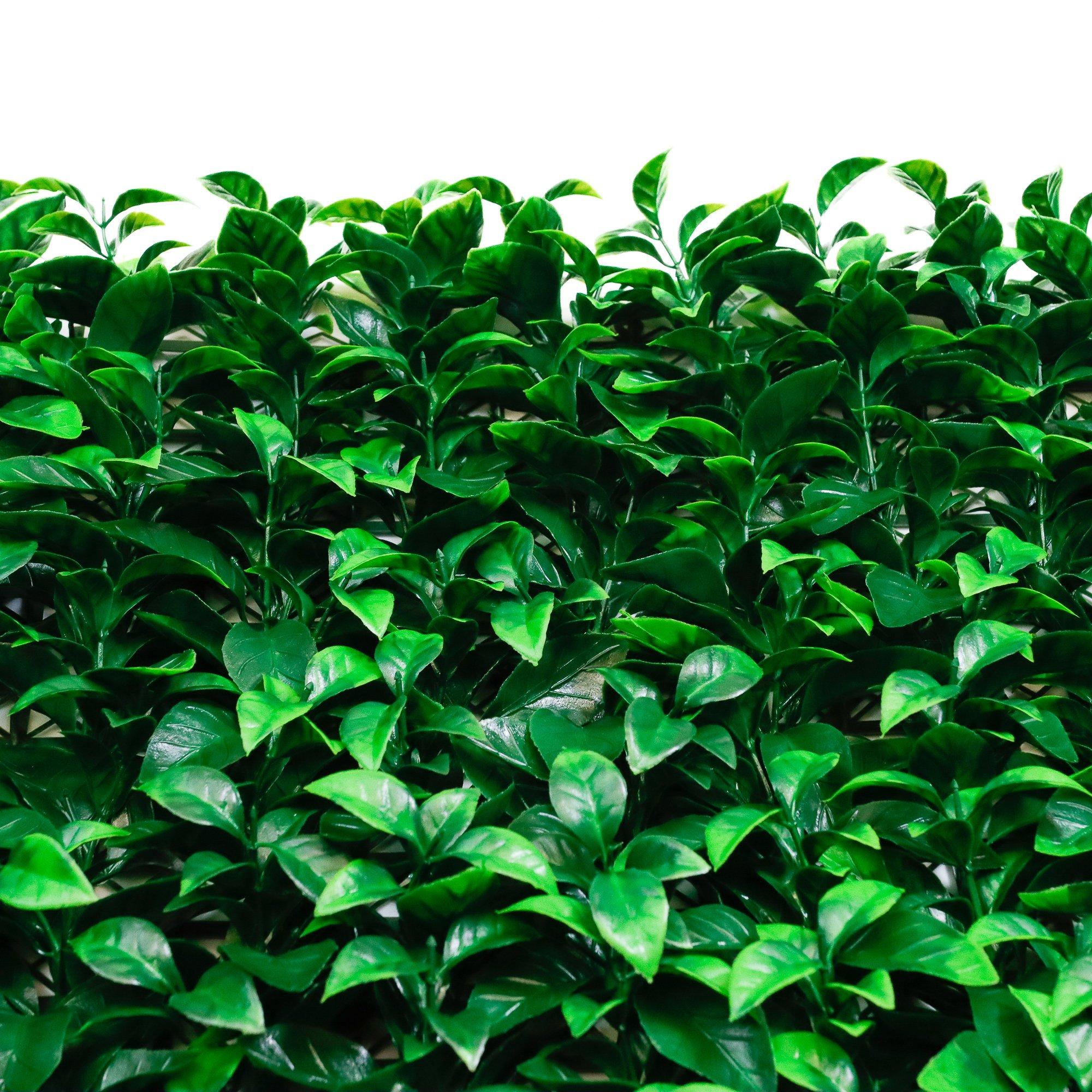 Green - Streetwize - Artificial Wall Panel (Pack Of 4) - Bay Leaf - 3