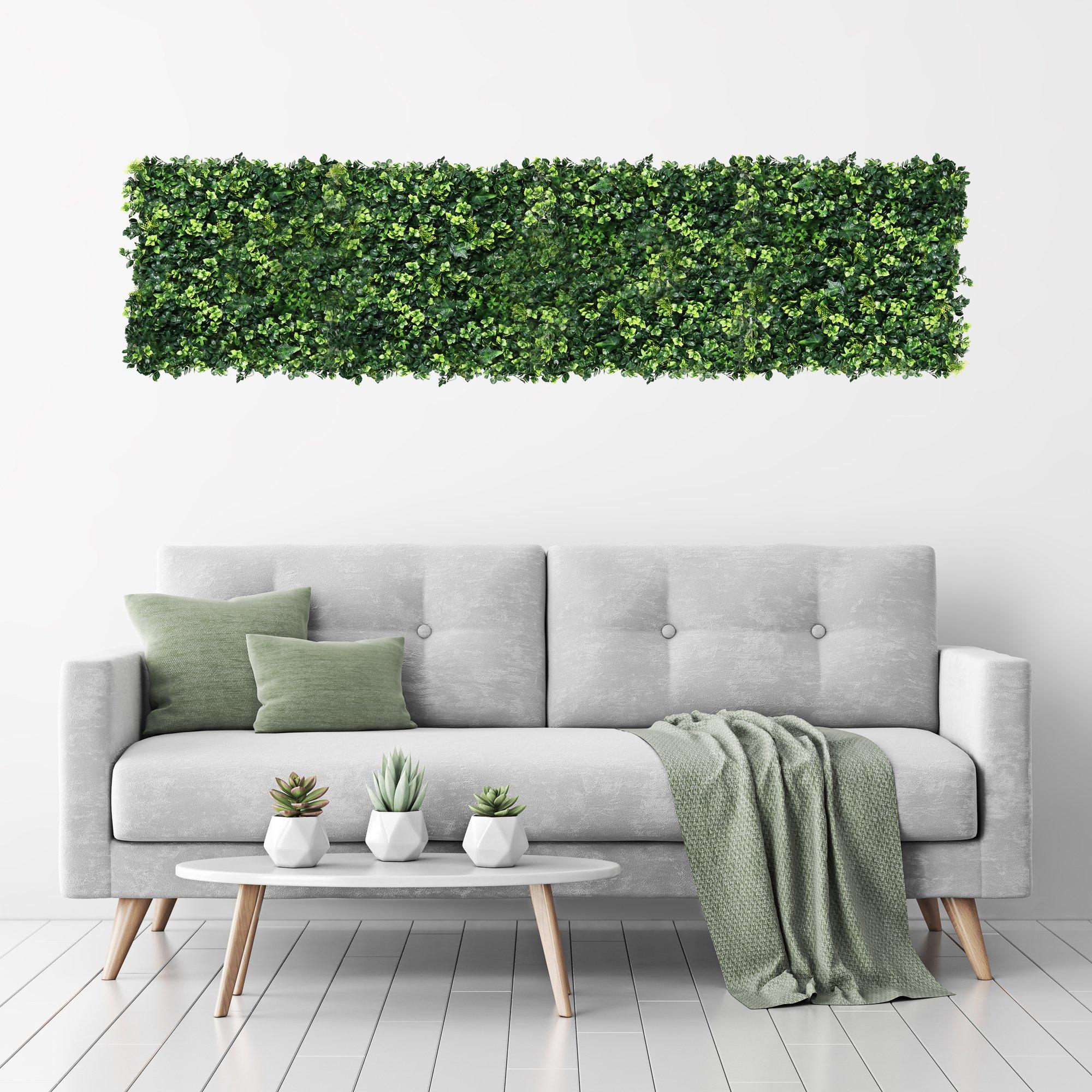 Green - Streetwize - Artificial Wall Panel (Pack Of 4) - Clover - 5