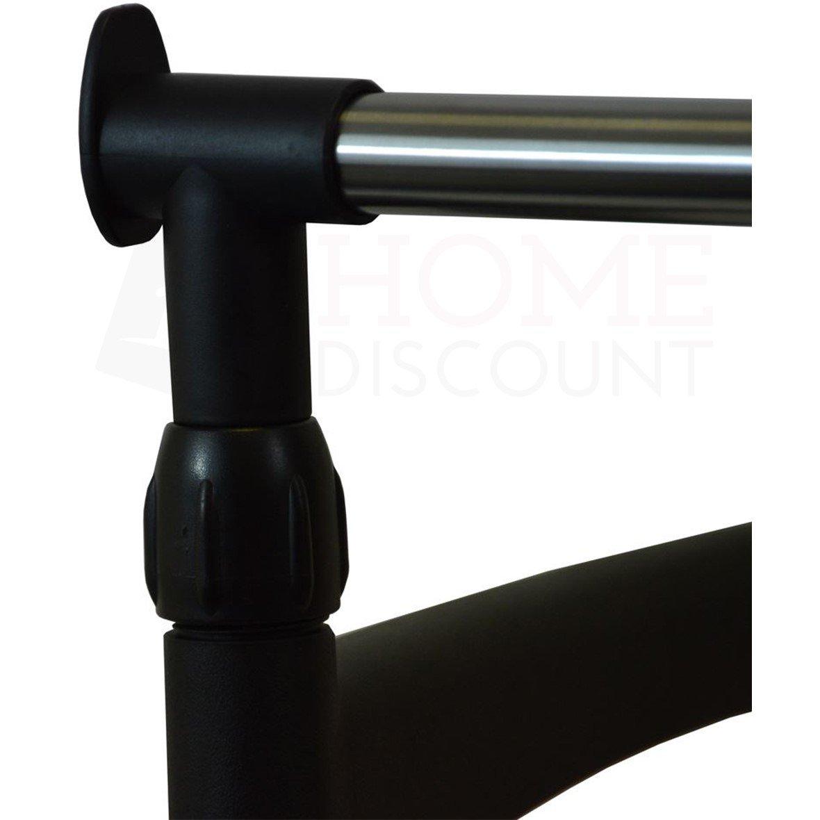 Silver - Lassic - Home Vida Double Garment Rack - 8