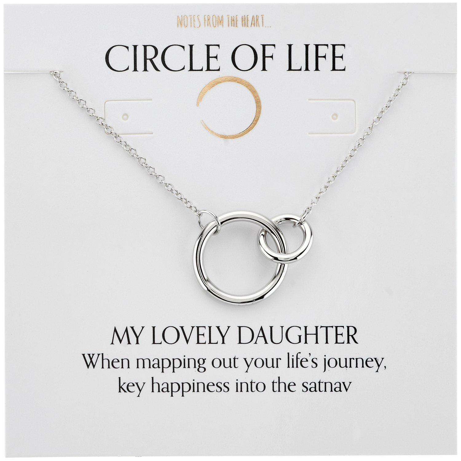 Notes From The Heart Women's Nfth Daughter Circle Of Lift - Silver
