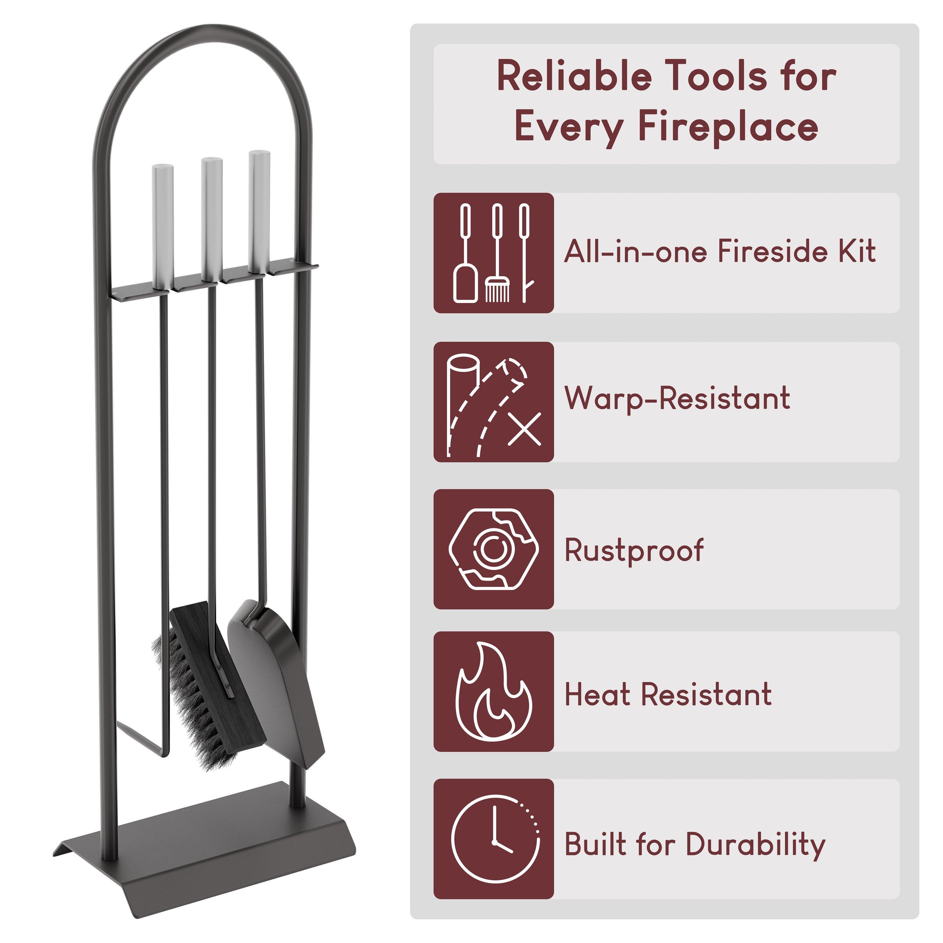 Black - Lassic - Fire Vida 4 Piece Arc Companion Set - 4