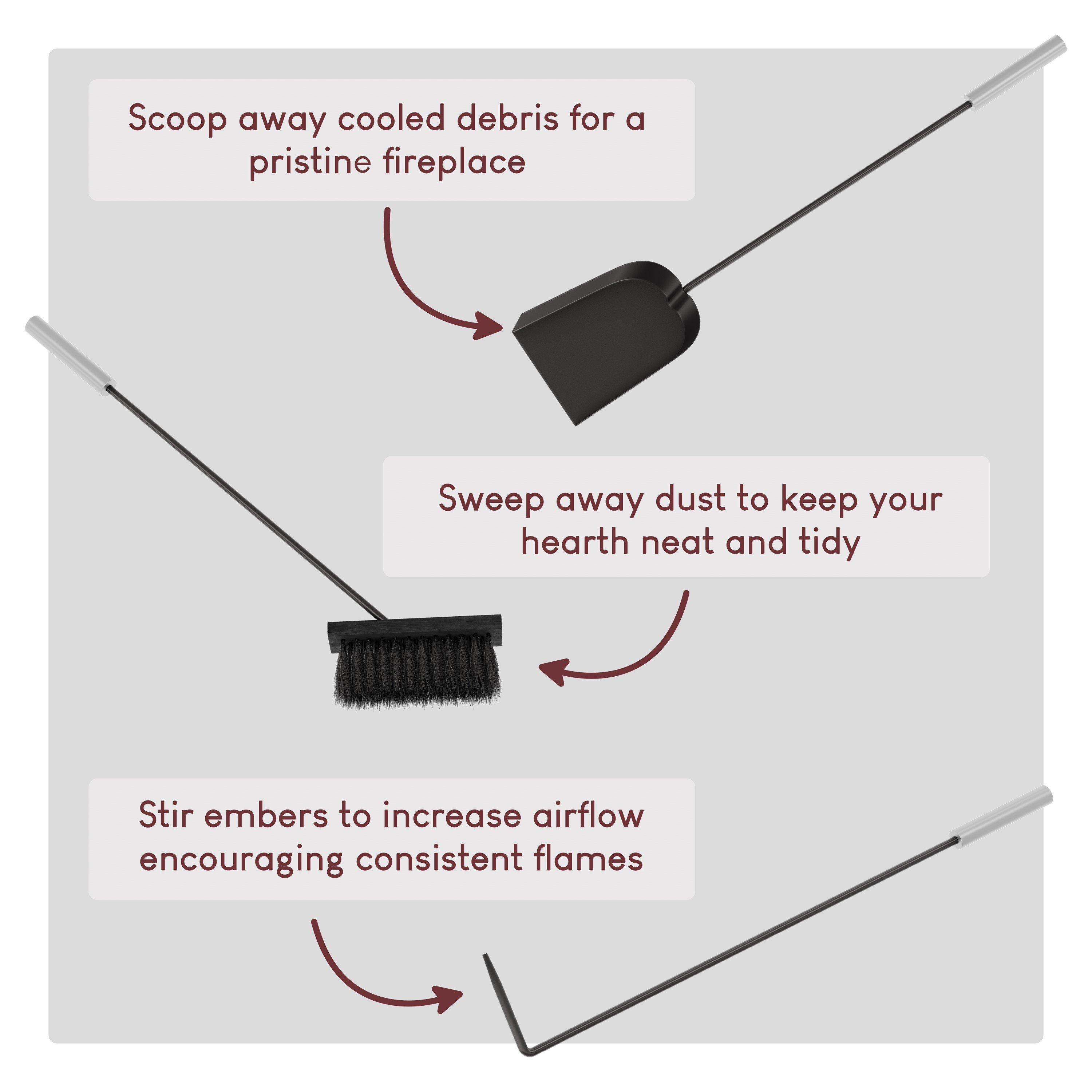 Black - Lassic - Fire Vida 4 Piece Arc Companion Set - 5