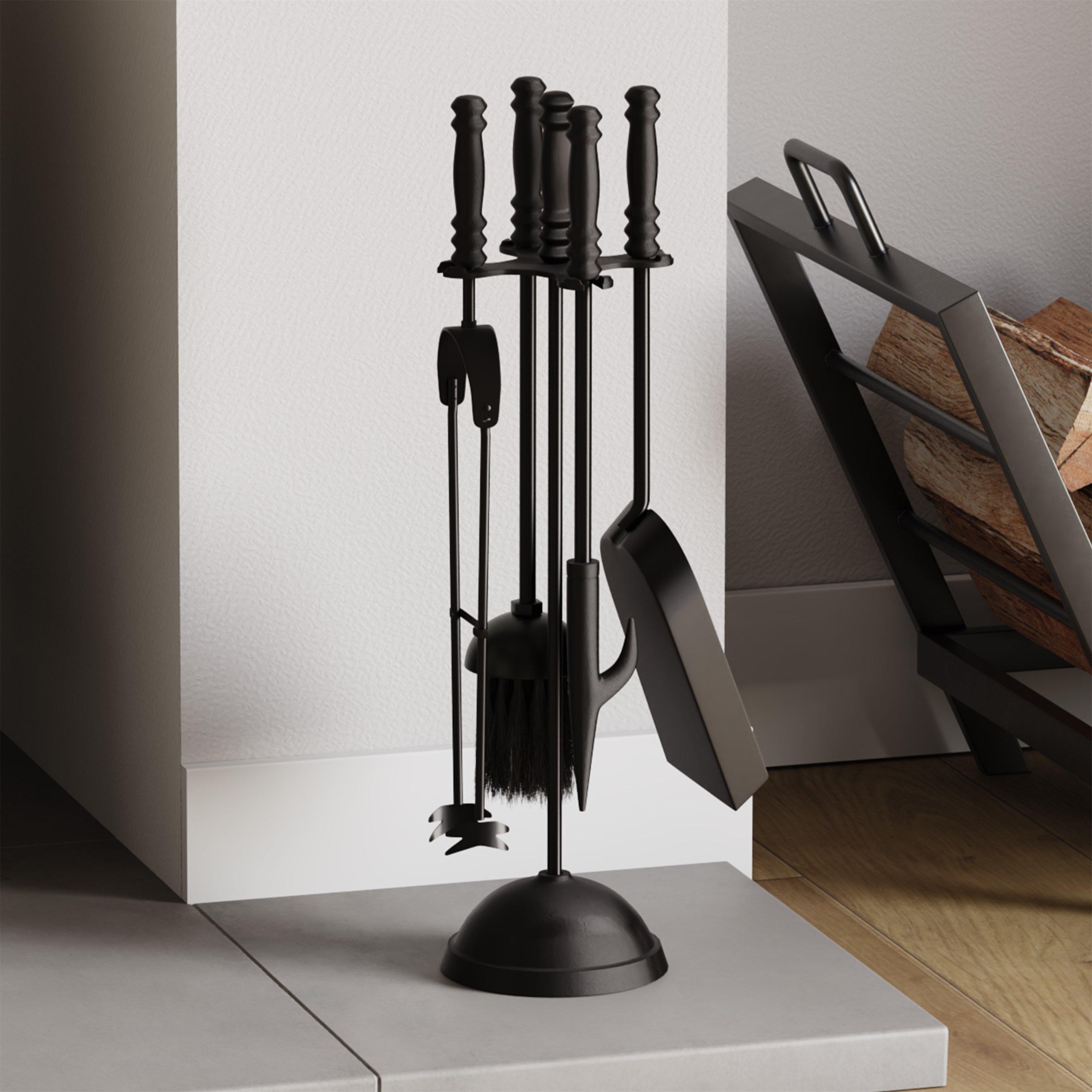 Lassic  Fire Vida 5 Piece Malham Companion Set - Black - 5 Piece