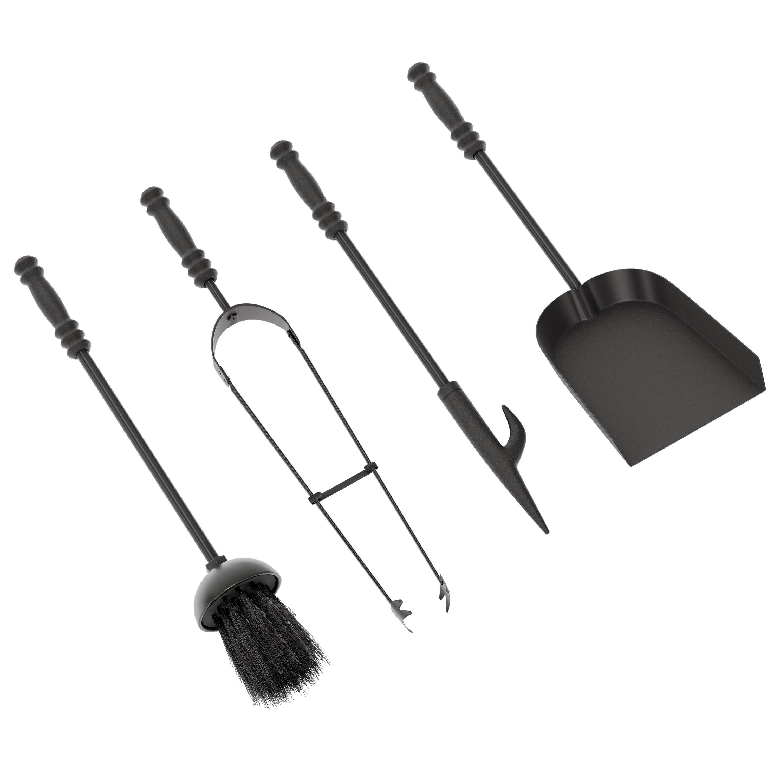 Black - Lassic - Fire Vida 5 Piece Malham Companion Set - 8