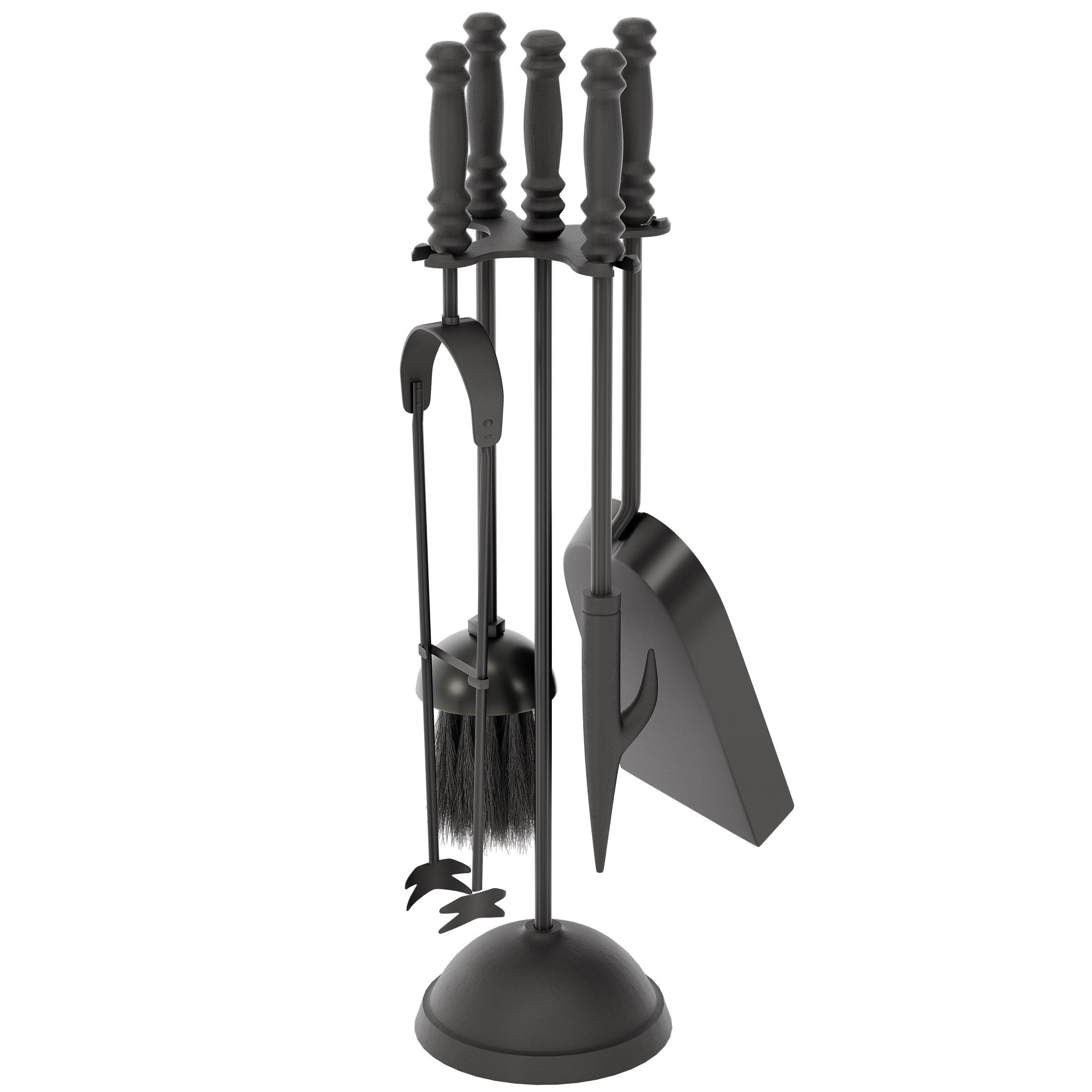 Black - Lassic - Fire Vida 5 Piece Malham Companion Set - 9