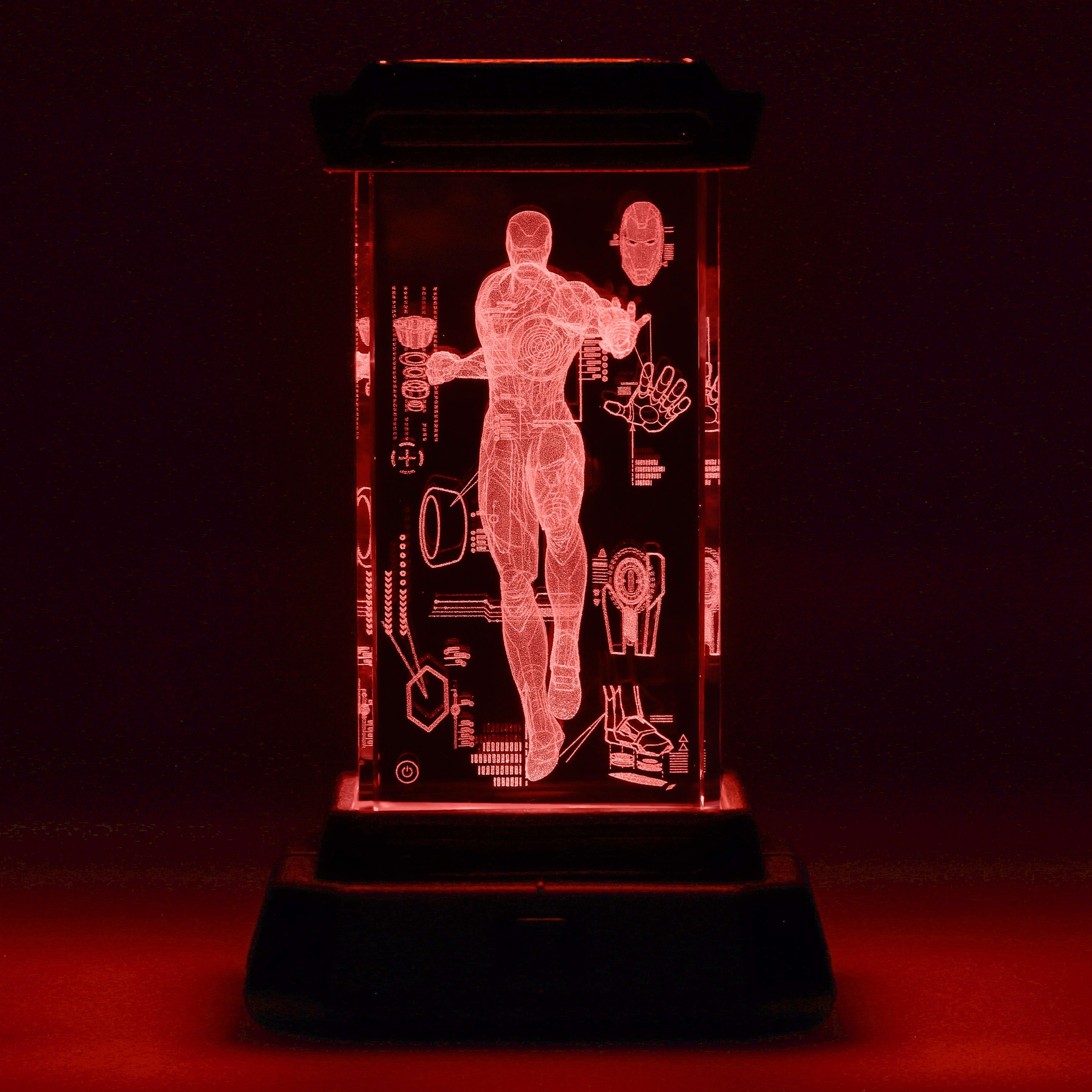 Merchandise - Paladone Products Ltd - Iron Man Holo Light - 3