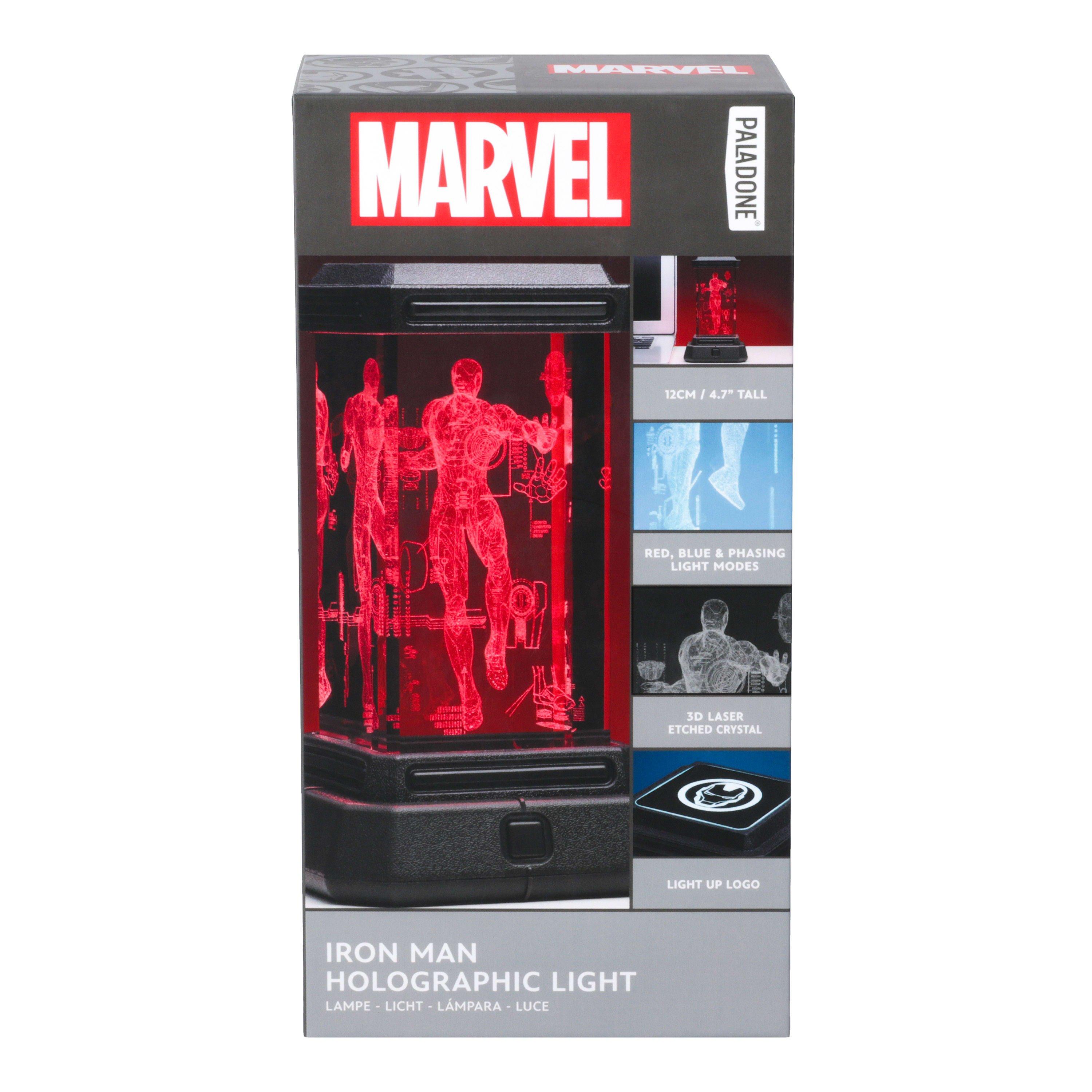 Merchandise - Paladone Products Ltd - Iron Man Holo Light - 5