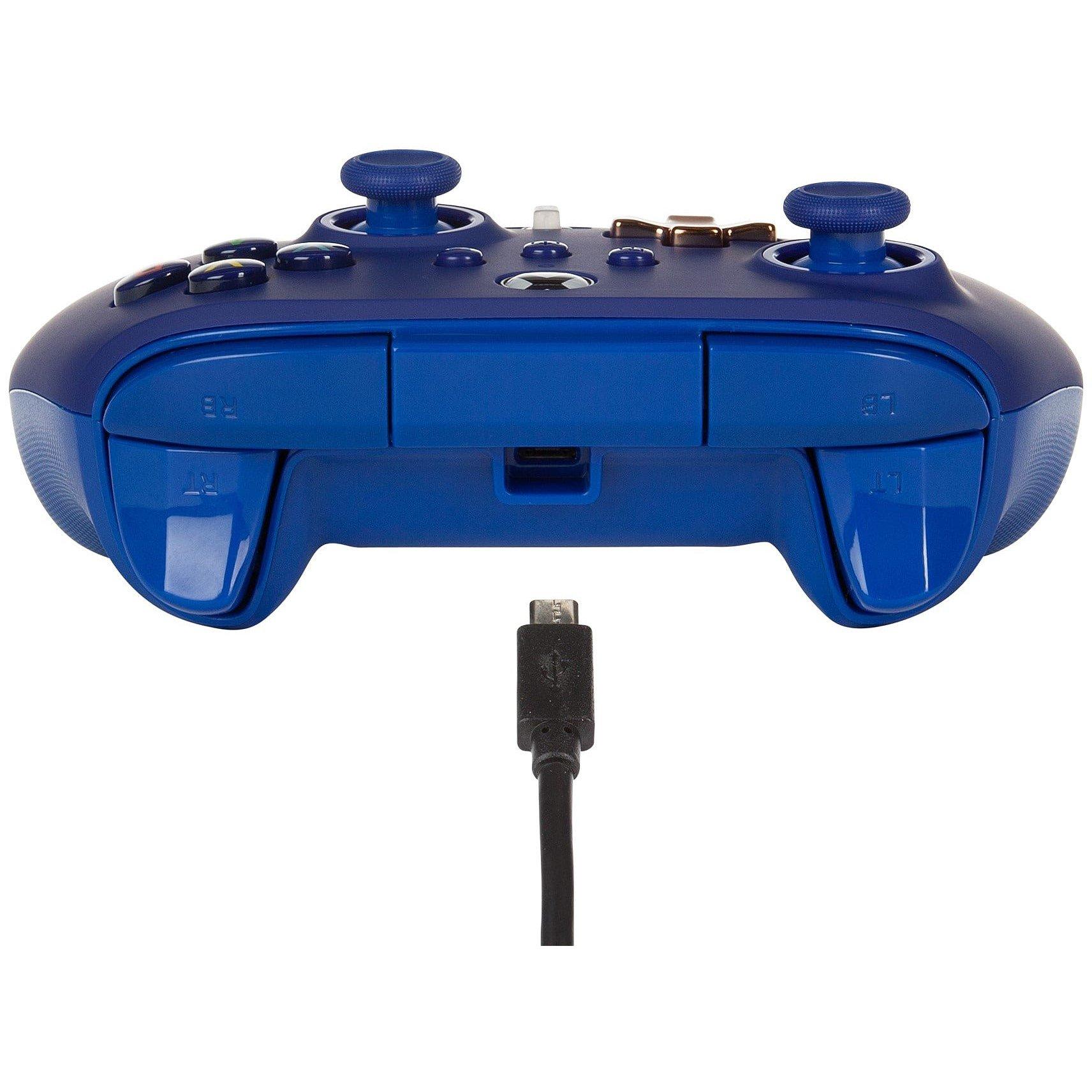 Mitternachtsblau - PowerA - Enhanced Wired Xbox Controller - Midnight Blue - 7