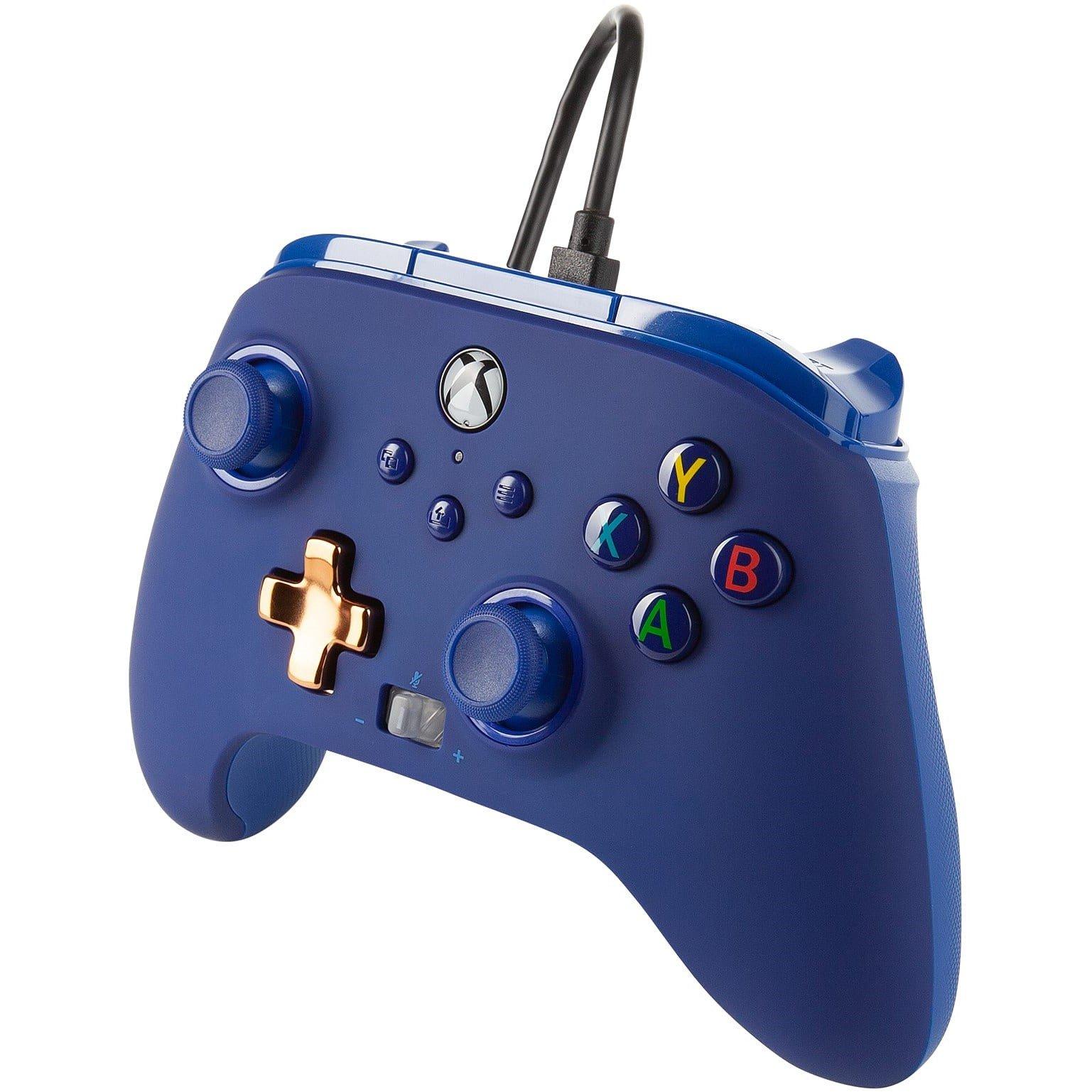 Mitternachtsblau - PowerA - Enhanced Wired Xbox Controller - Midnight Blue - 8