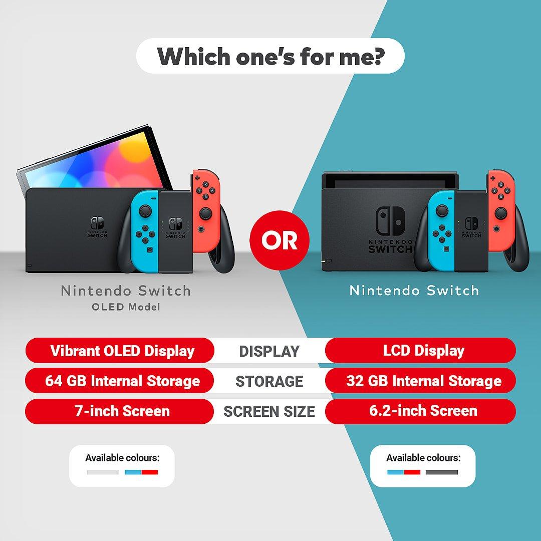 Merchandise - Nintendo - Switch OLED - Neon + Mario Kart + 3M NSO - 4