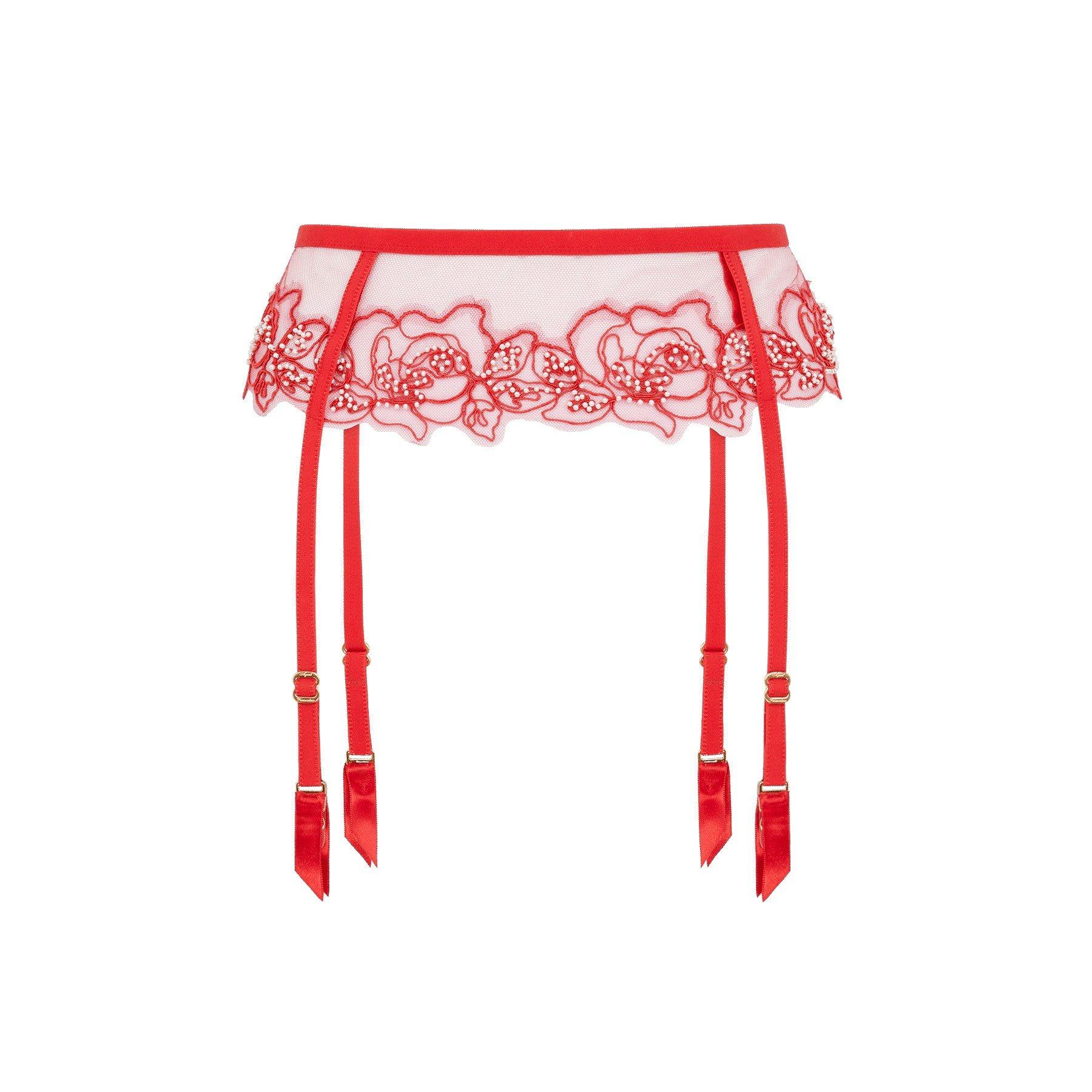 Red/Red - Agent Provocateur - LINDIE Suspender - 1