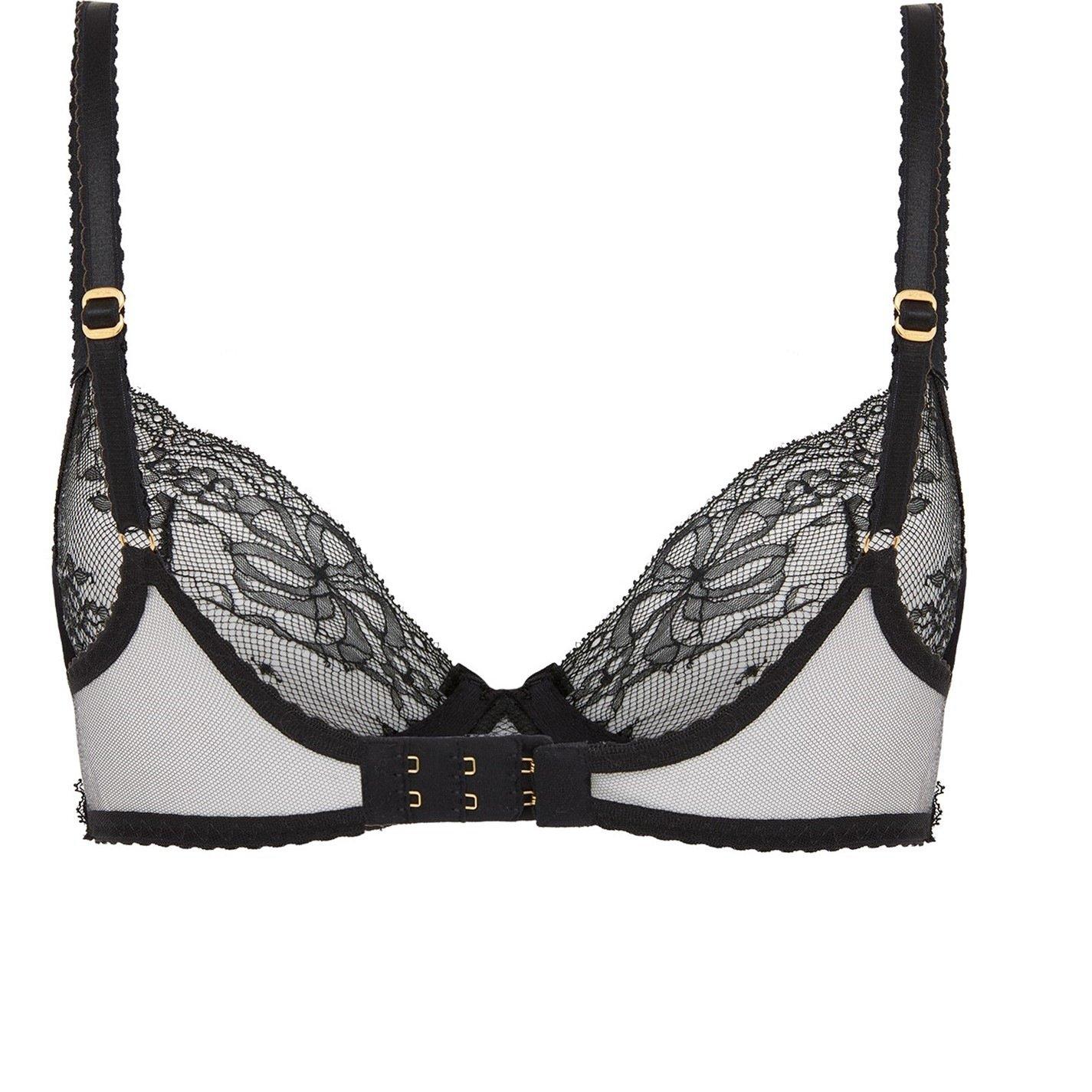 Black - Agent Provocateur - ISEDORA Plunge Underwired Bra - 5