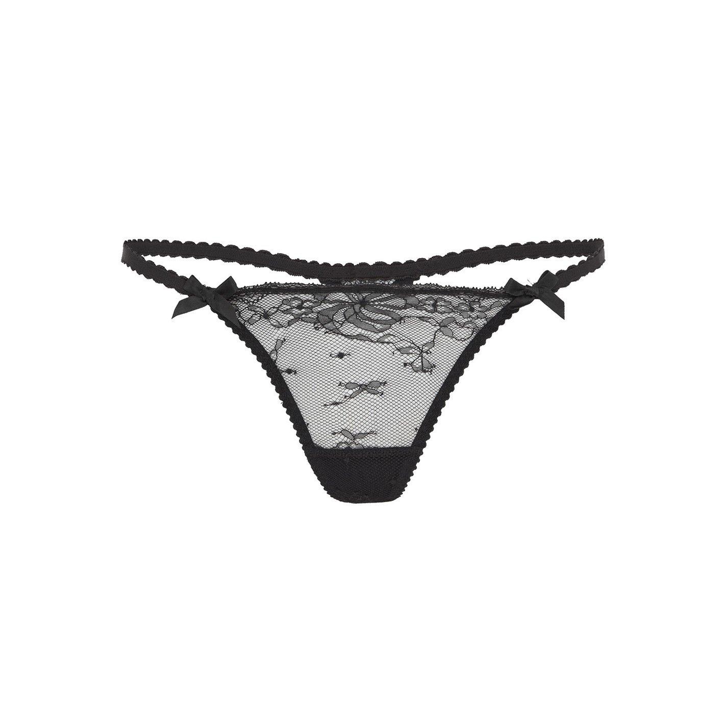 Black - Agent Provocateur - ISEDORA Thong - 4