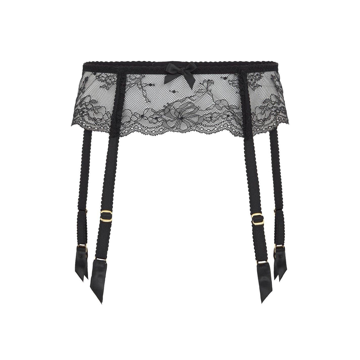 Black - Agent Provocateur - ISEDORA Suspender - 4
