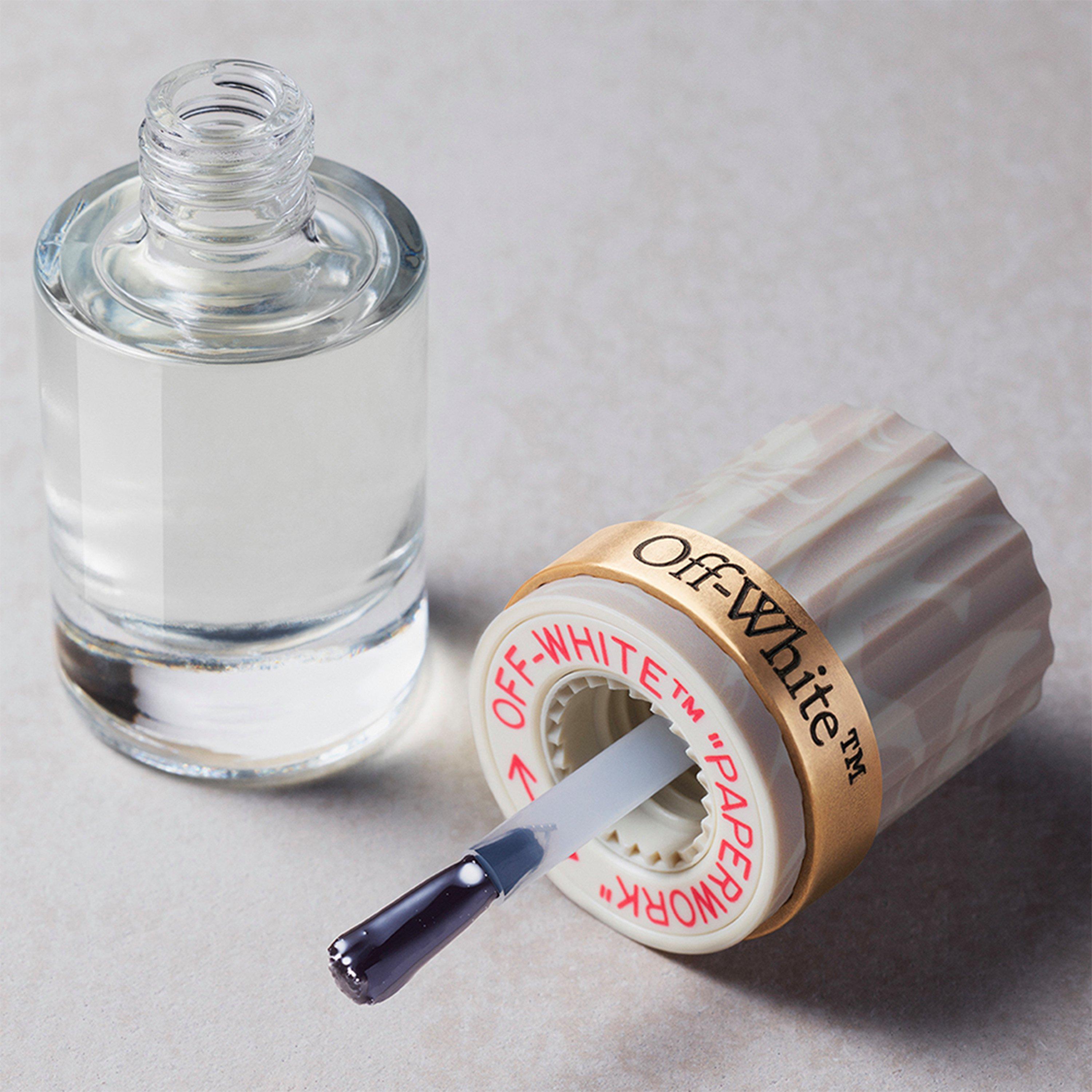 Top Coat - Off White - Women's Nail Lacquer Dramatic High-Shine Polish - 2