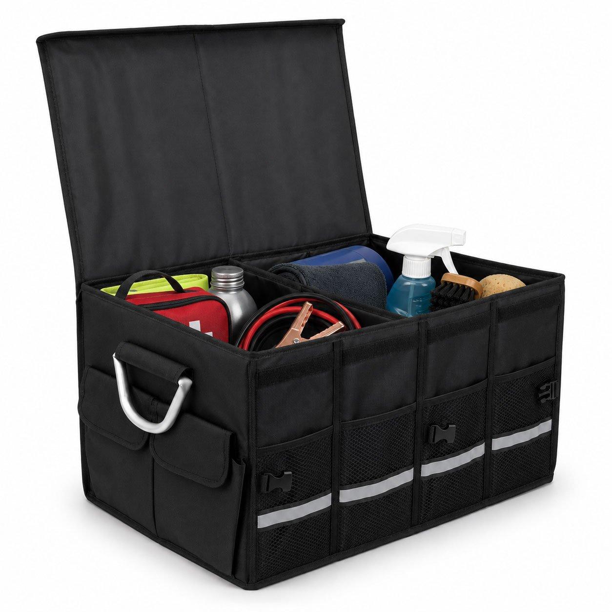 Black - Streetwize - All-Purpose Collapsible Boot Organiser - 1