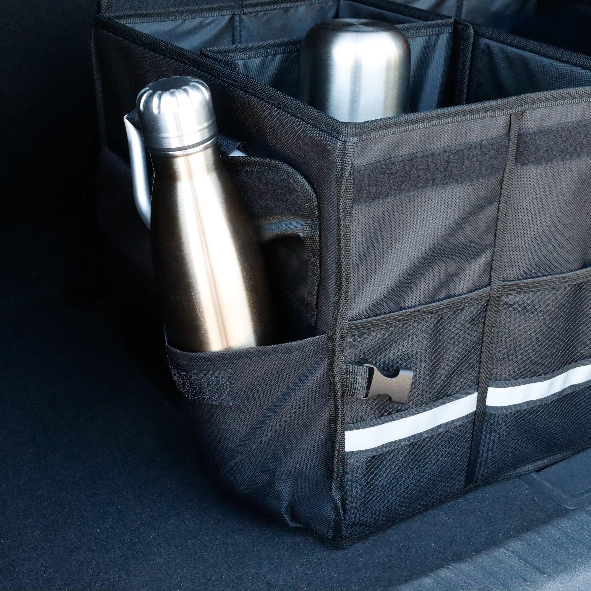 Black - Streetwize - All-Purpose Collapsible Boot Organiser - 2