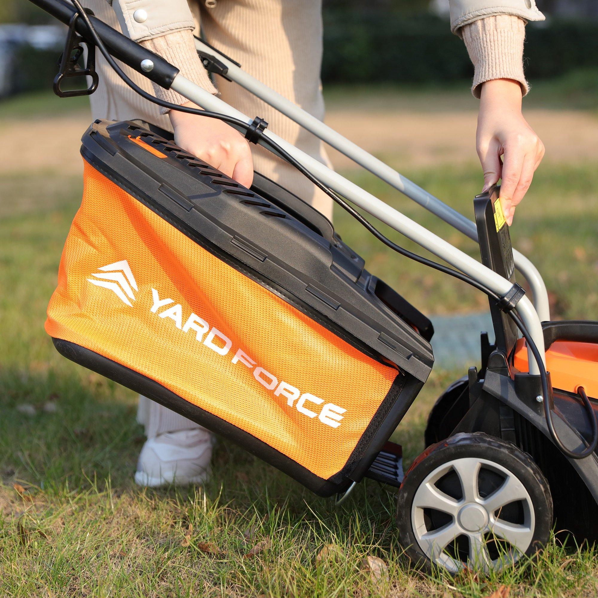 Orange - Yardforce - 1200W Electric Lawnmower - 2